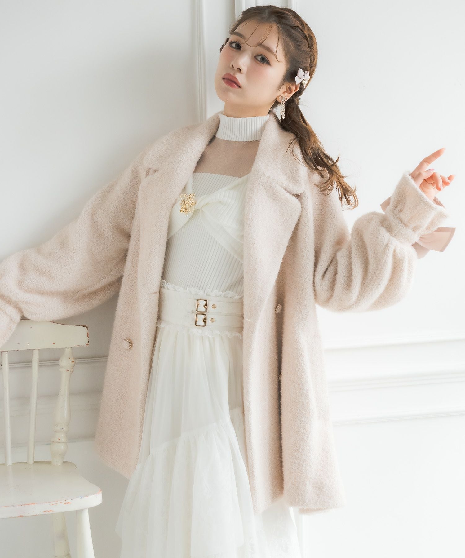 ラメシャギーコート | Rlab store
