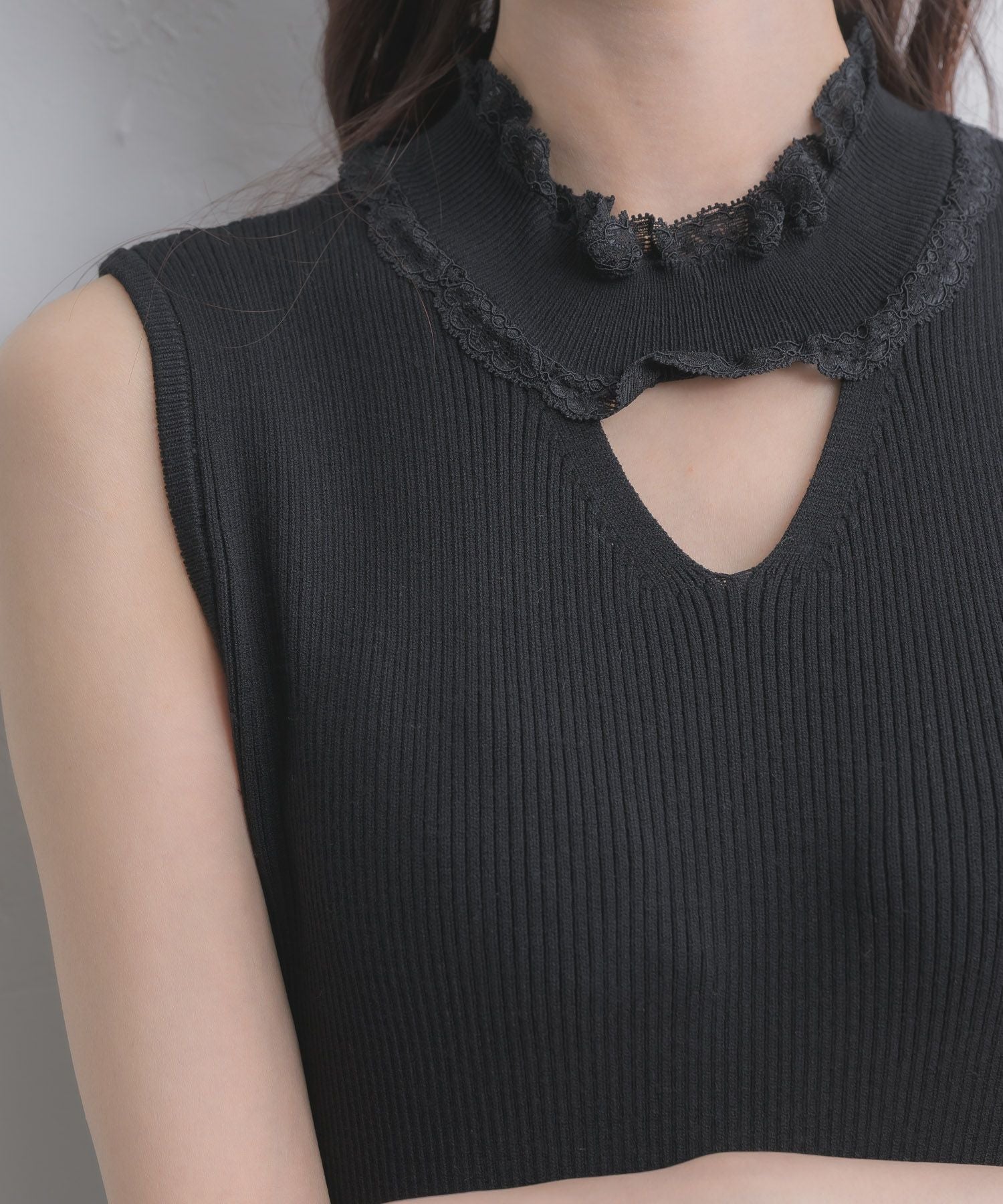 ニットワンピース×オフショルカーデセット | Rlab store