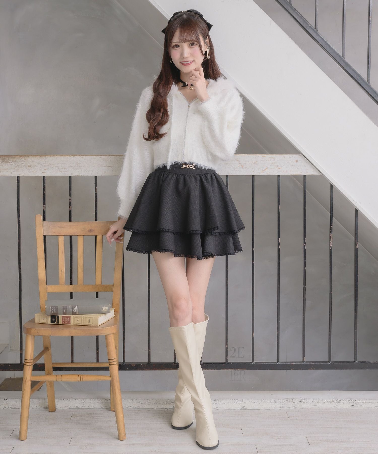週末値下げ！今期！ピンク♡シャギーニットパーカー ✨ 週末値下げ！今期！ピンク♡シャギーニットパーカー ✨ 【公式通販】