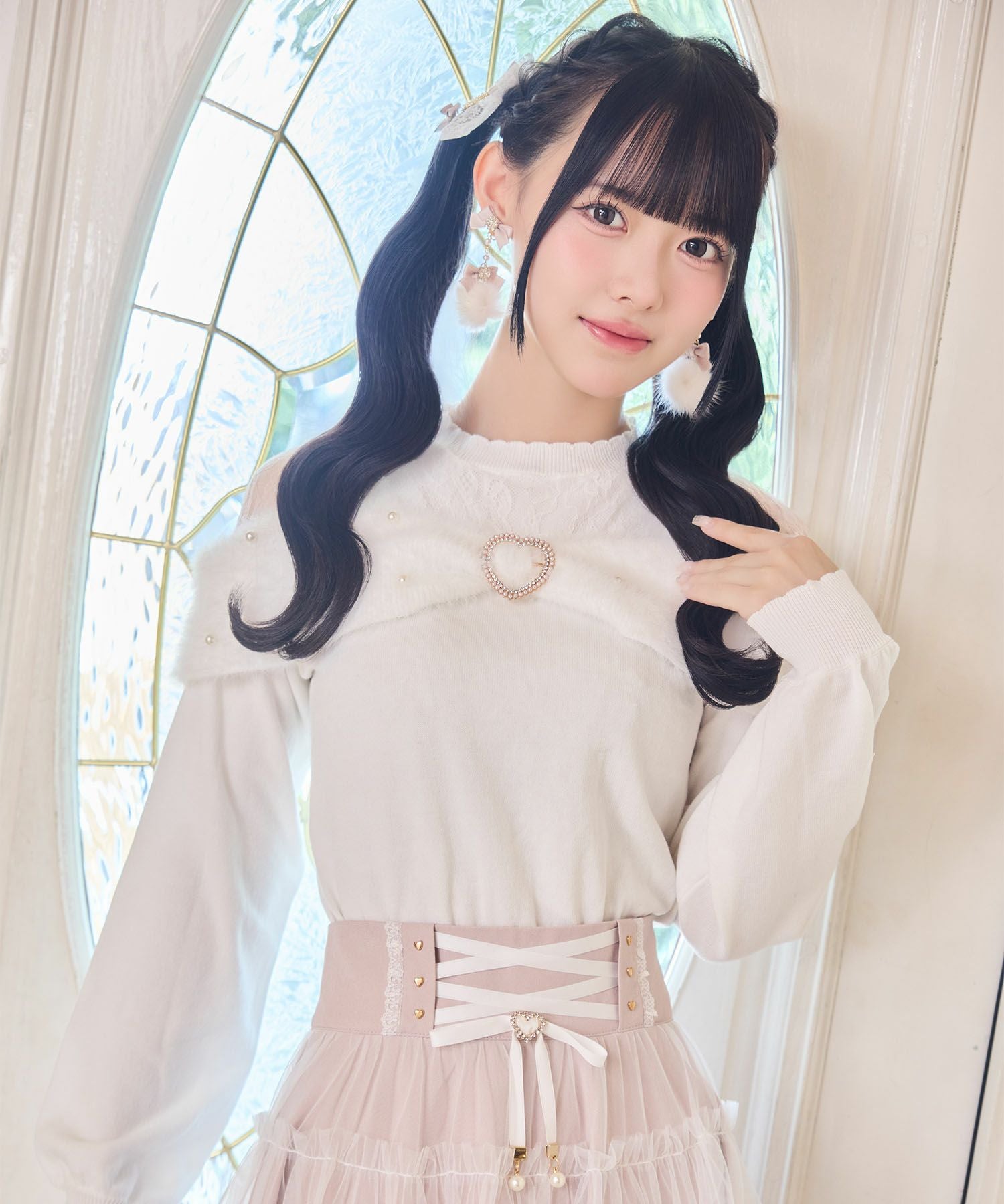 リボンデザインニットトップス | Rlab store