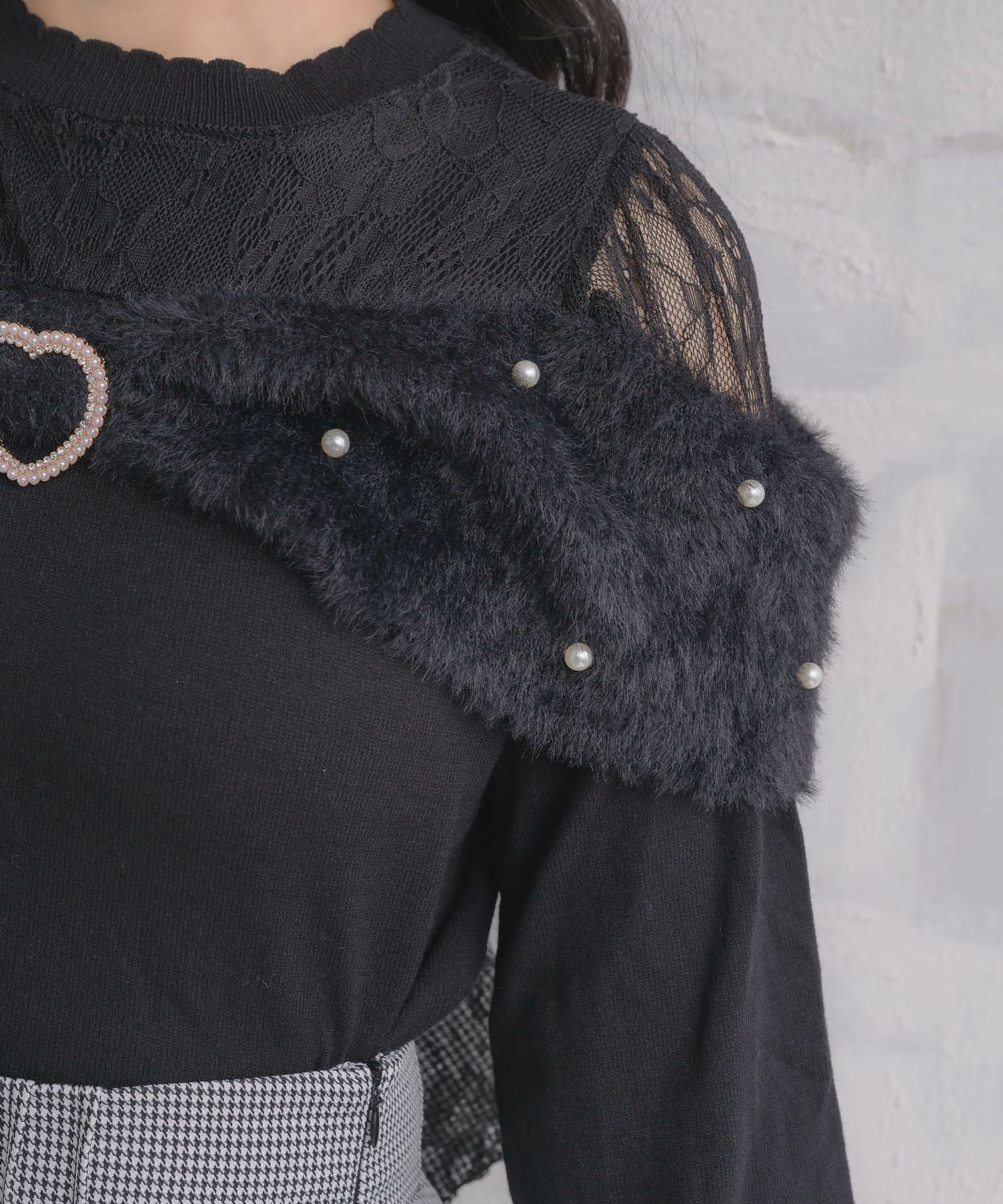 リボンデザインニットトップス | Rlab store