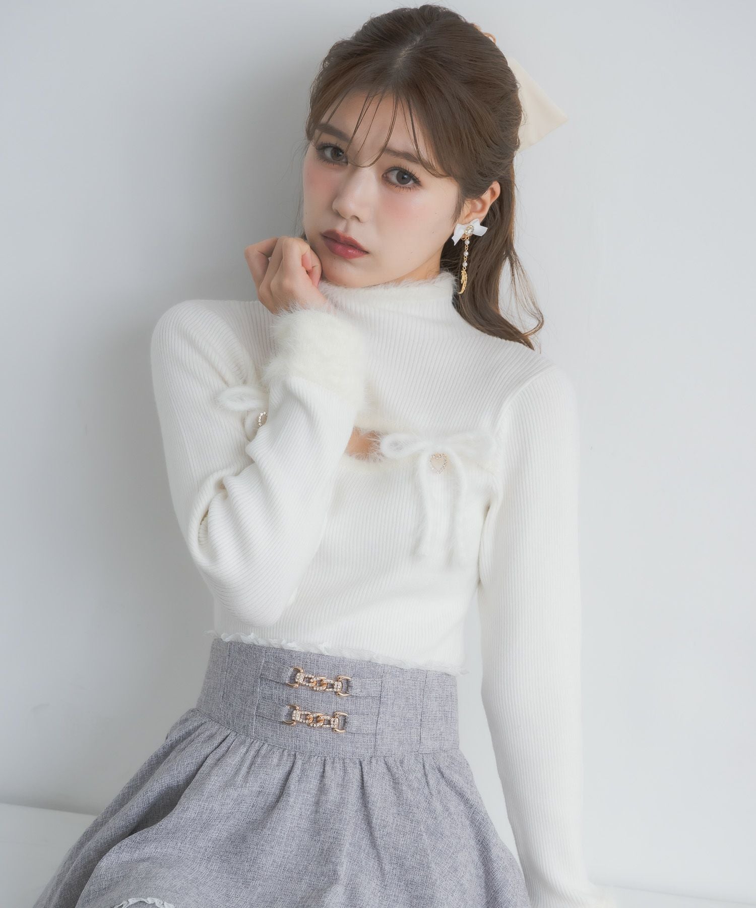 デコルテ開きニット | Rlab store