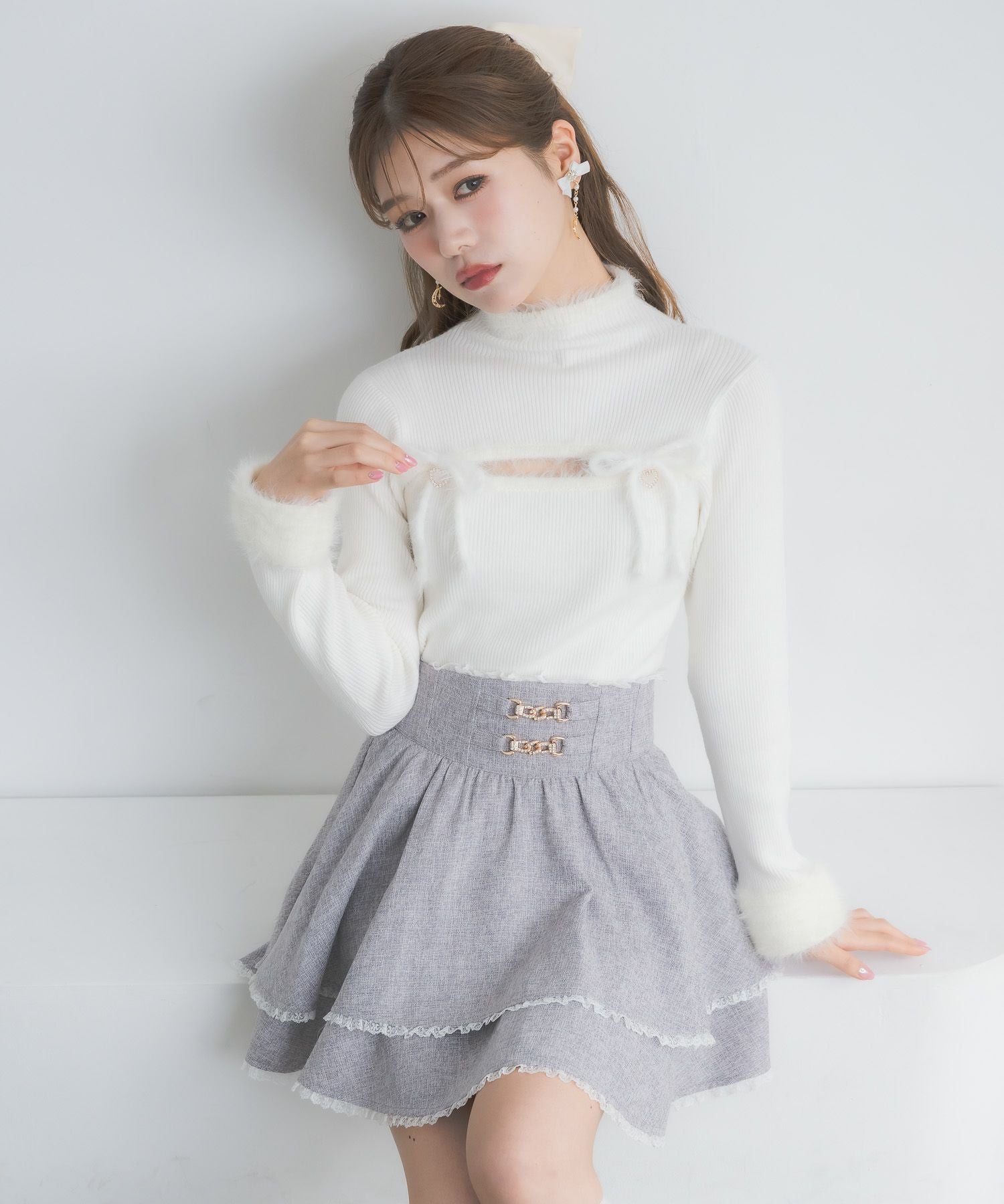 デコルテ開きニット | Rlab store
