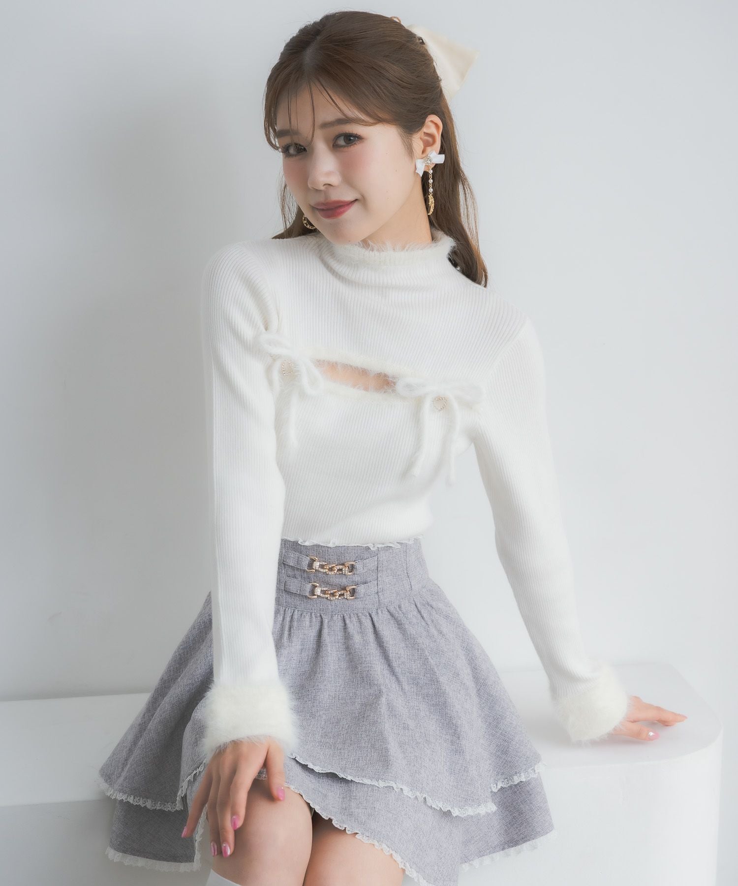 デコルテ開きニット | Rlab store