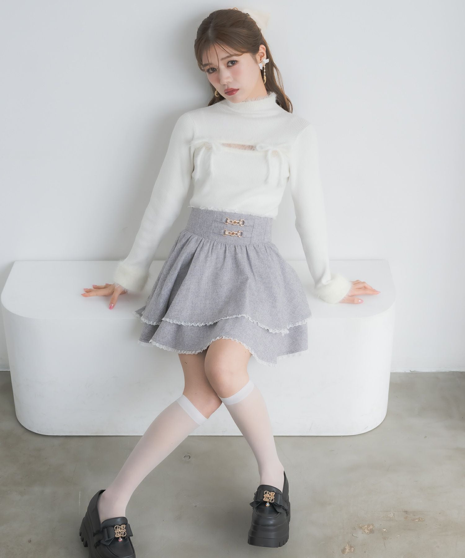 デコルテ開きニット | Rlab store