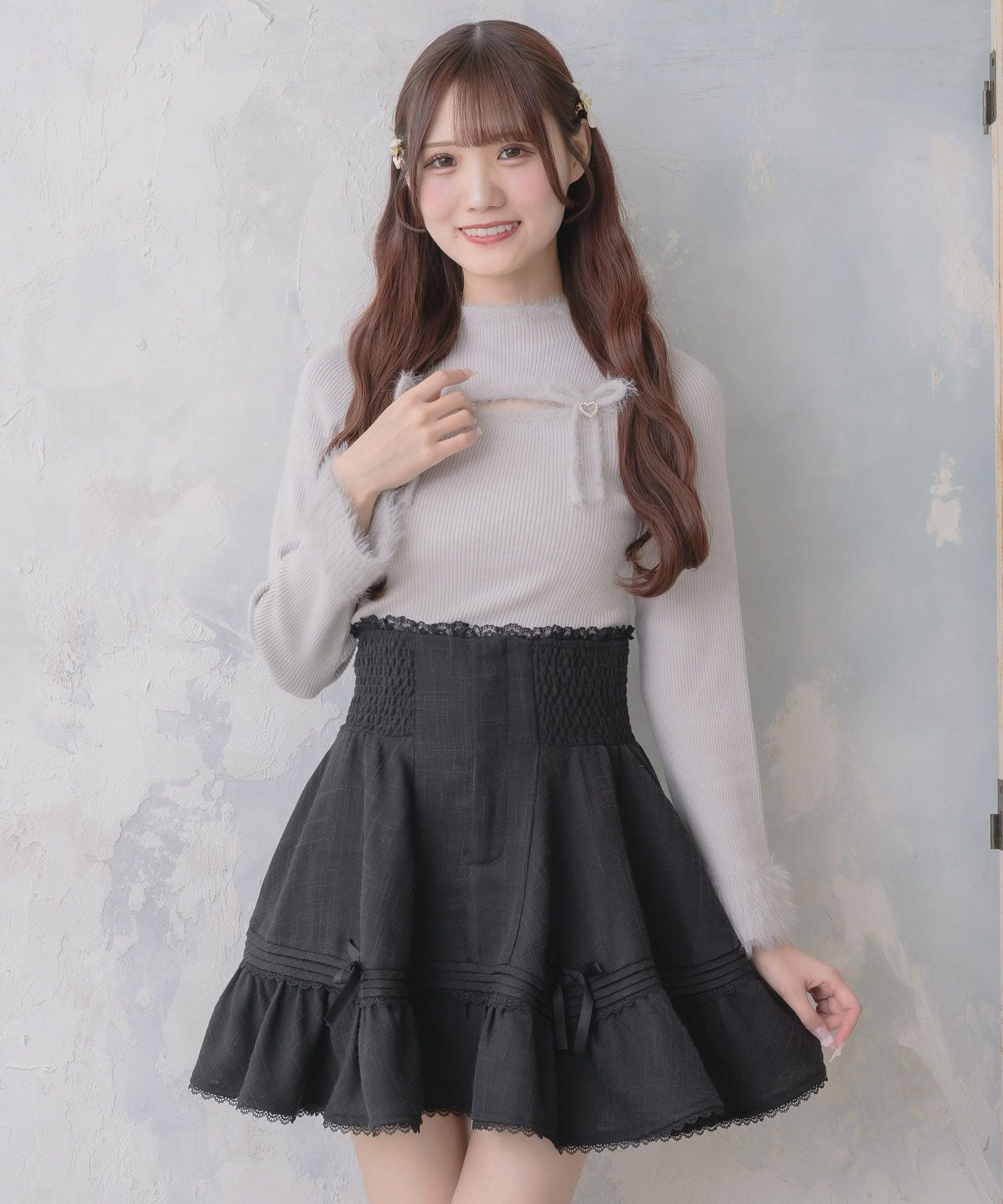 デコルテ開きニット | Rlab store