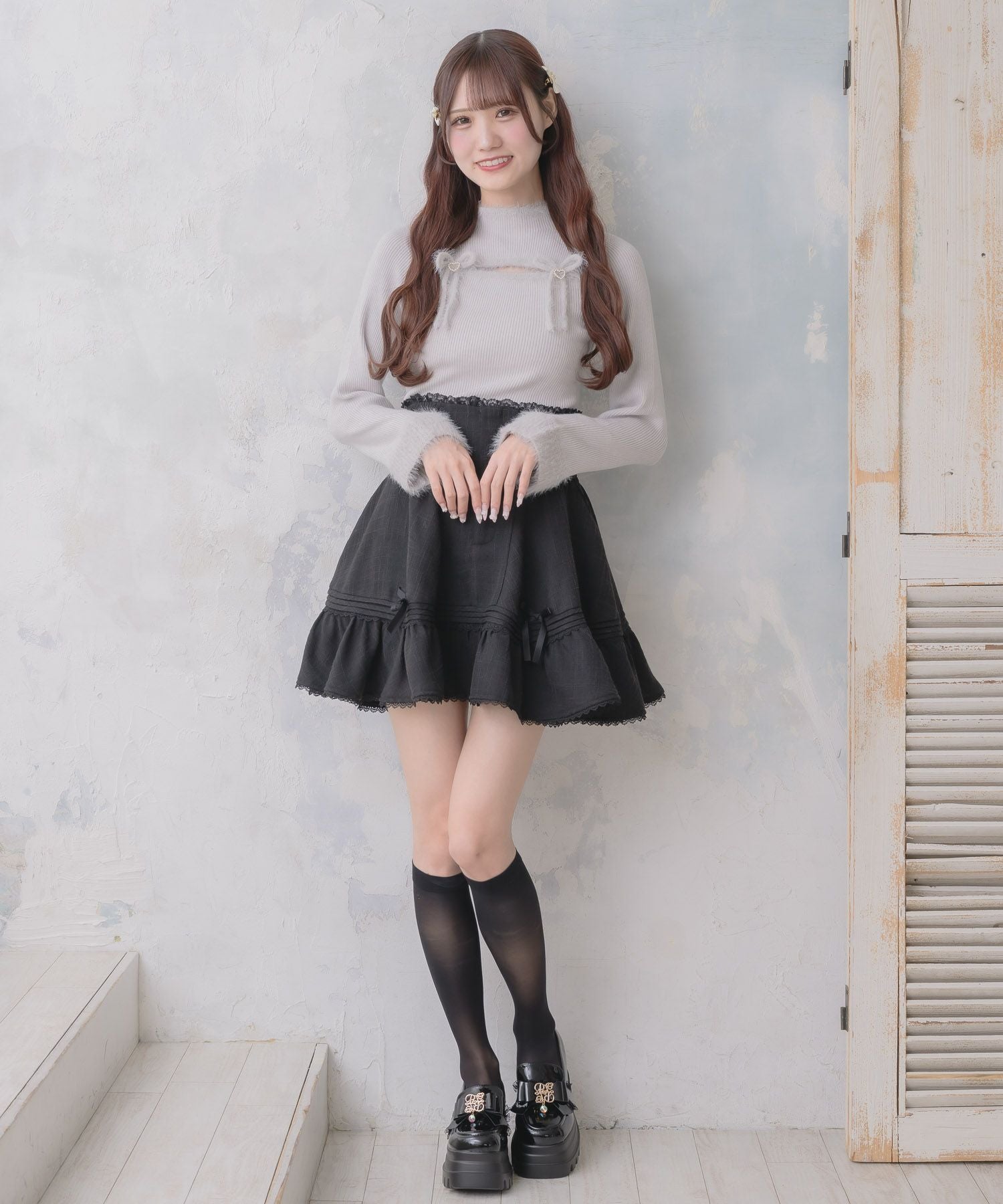 デコルテ開きニット | Rlab store