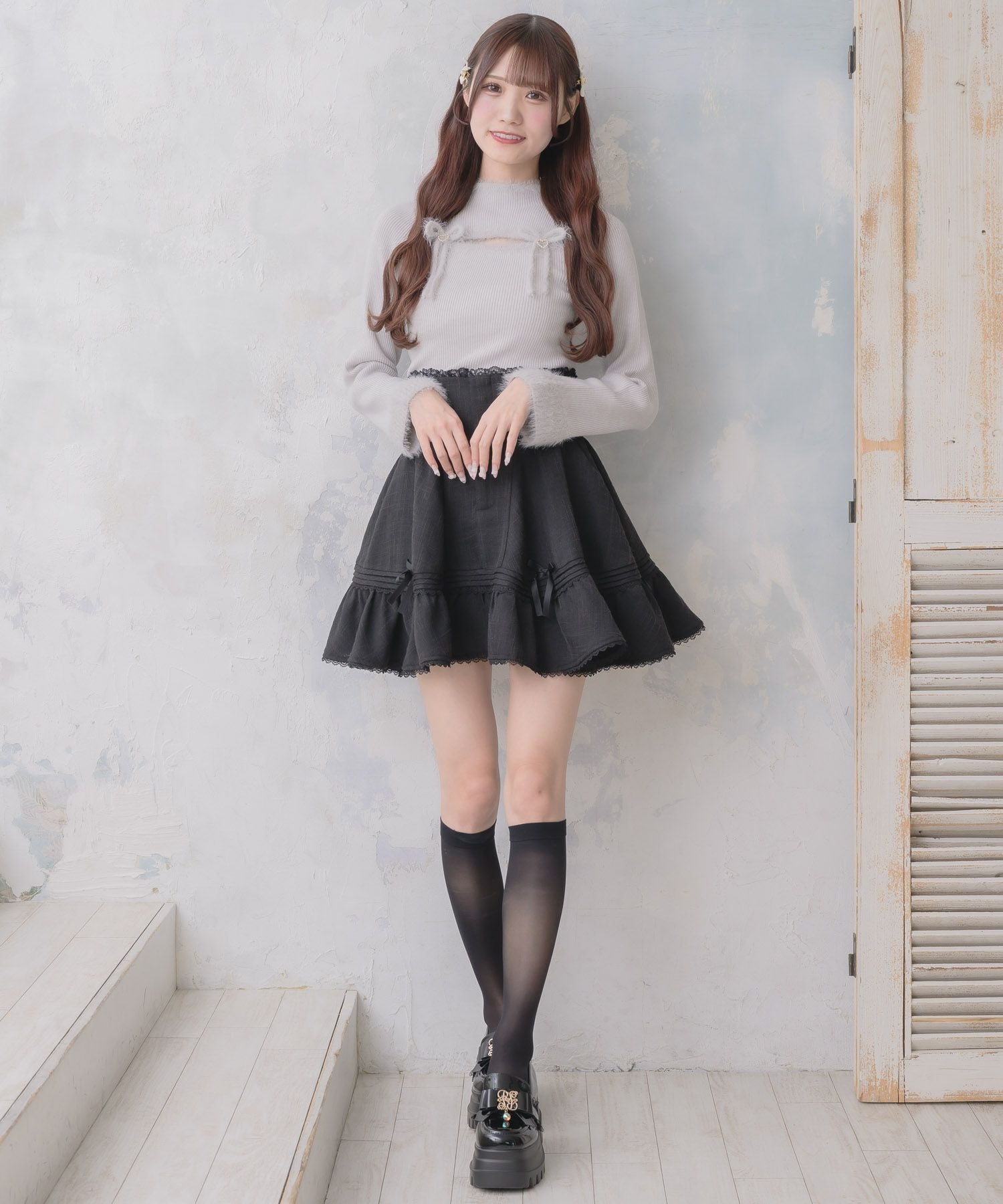 デコルテ開きニット | Rlab store