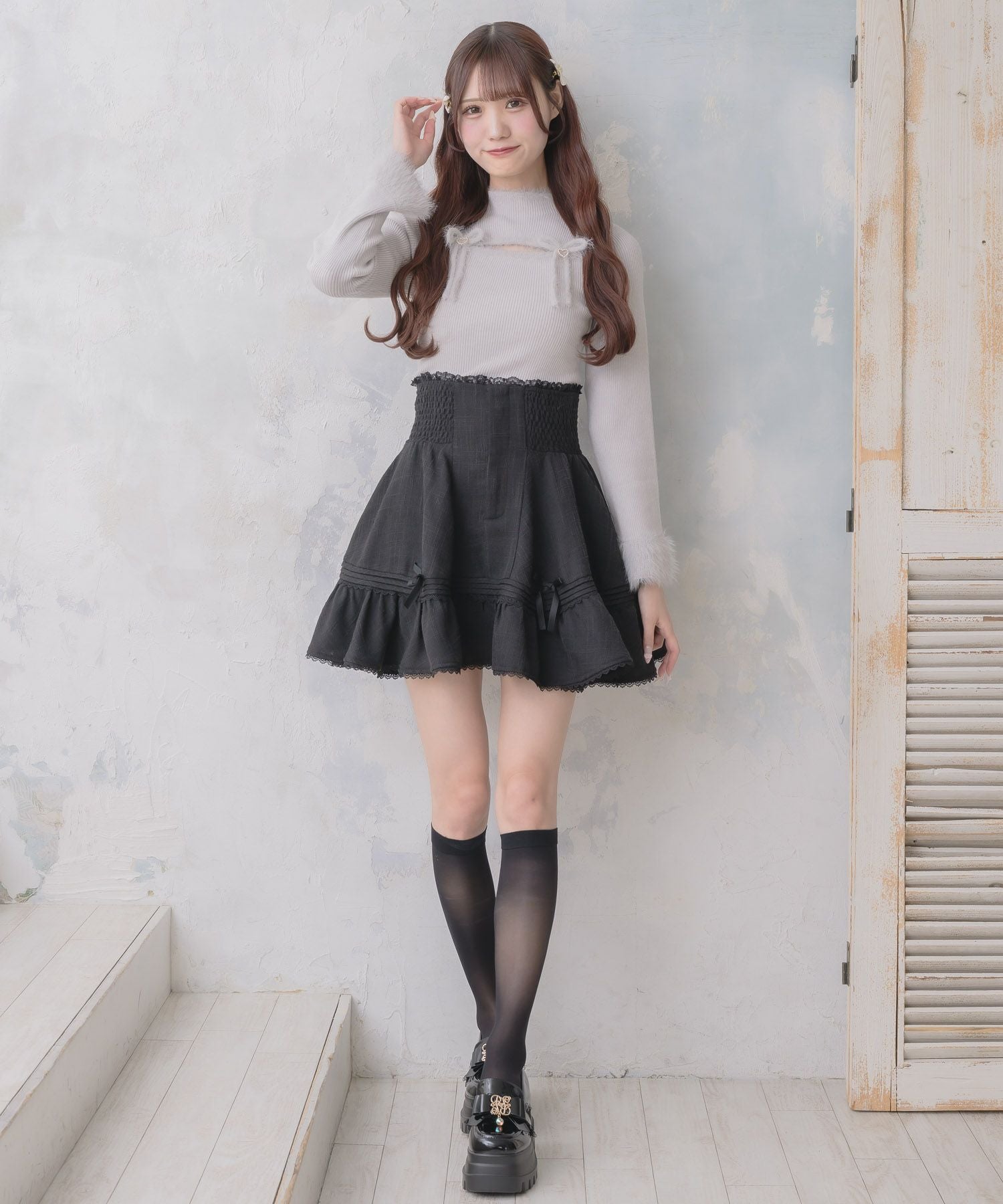 デコルテ開きニット | Rlab store