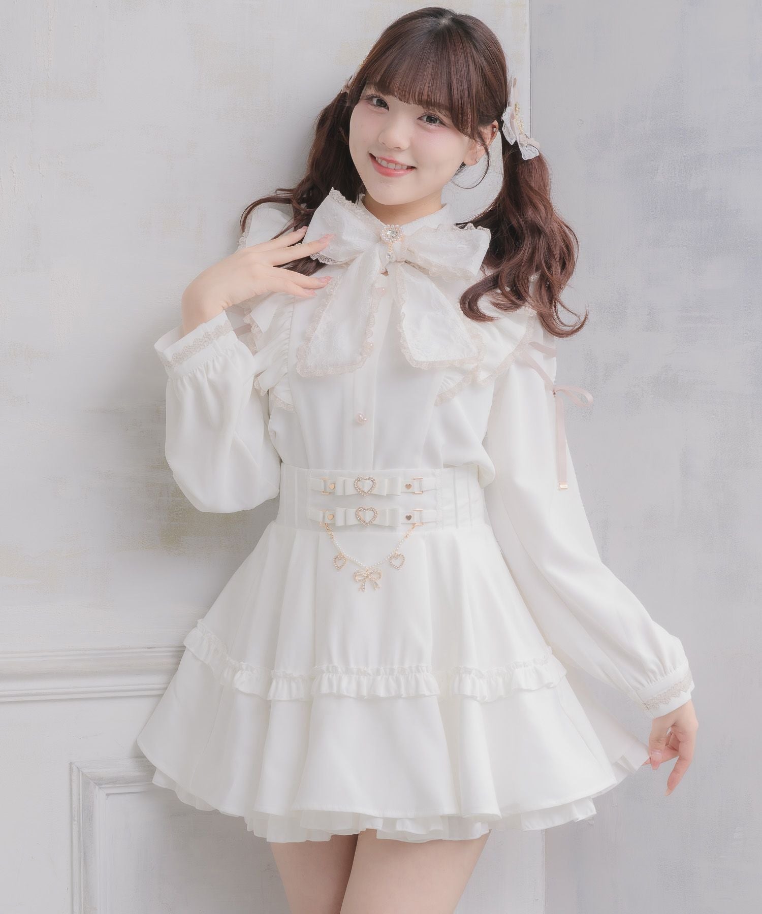 ウエストリボンデザインスカート | Rlab store
