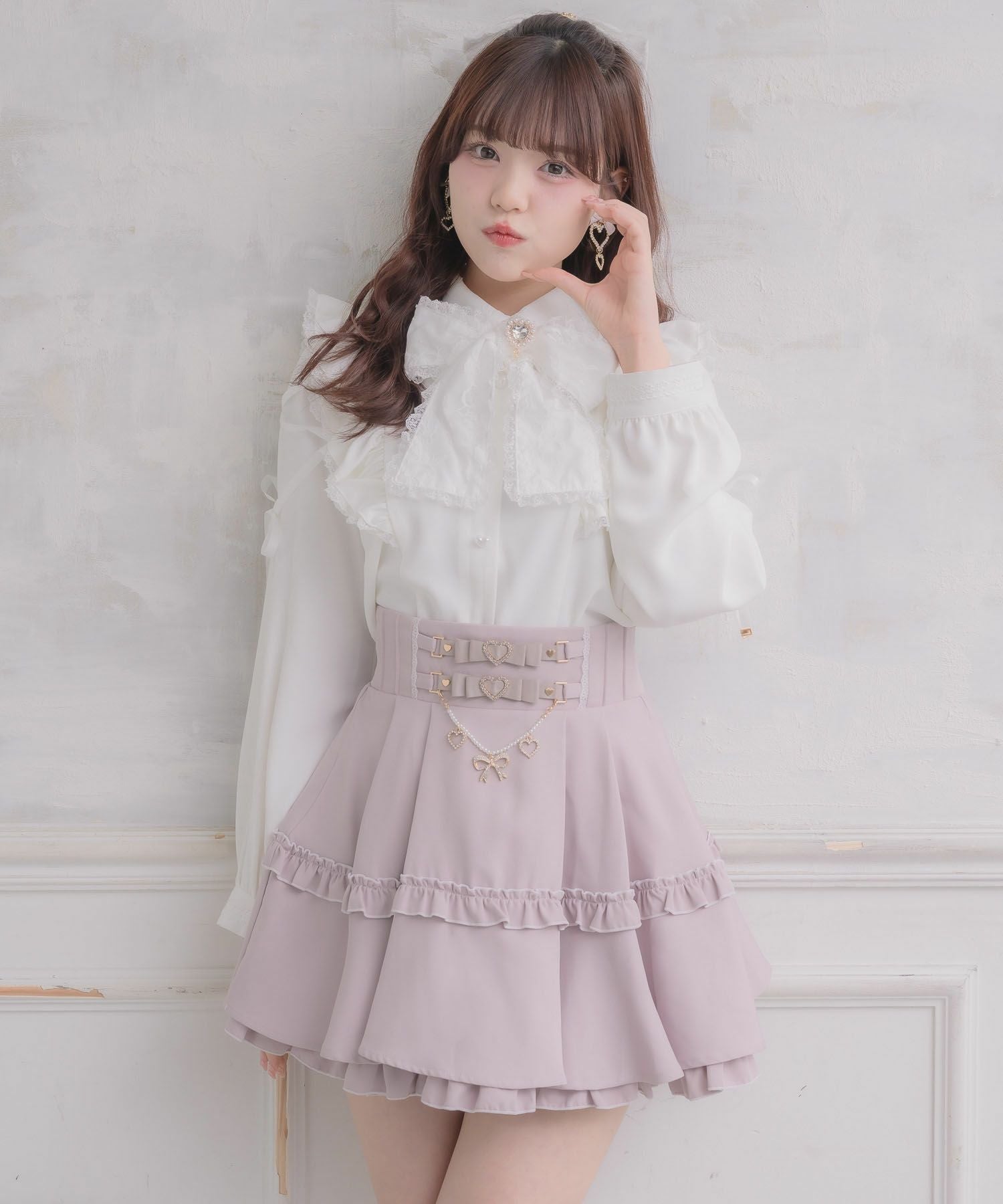 ウエストリボンデザインスカート | Rlab store