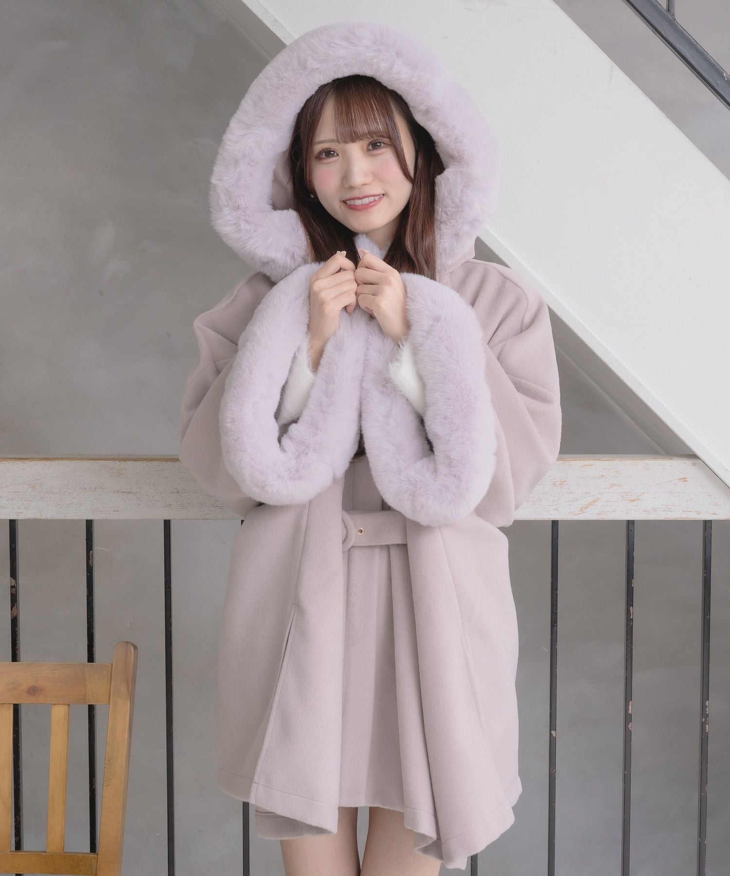 ファーケープコート | Rlab store