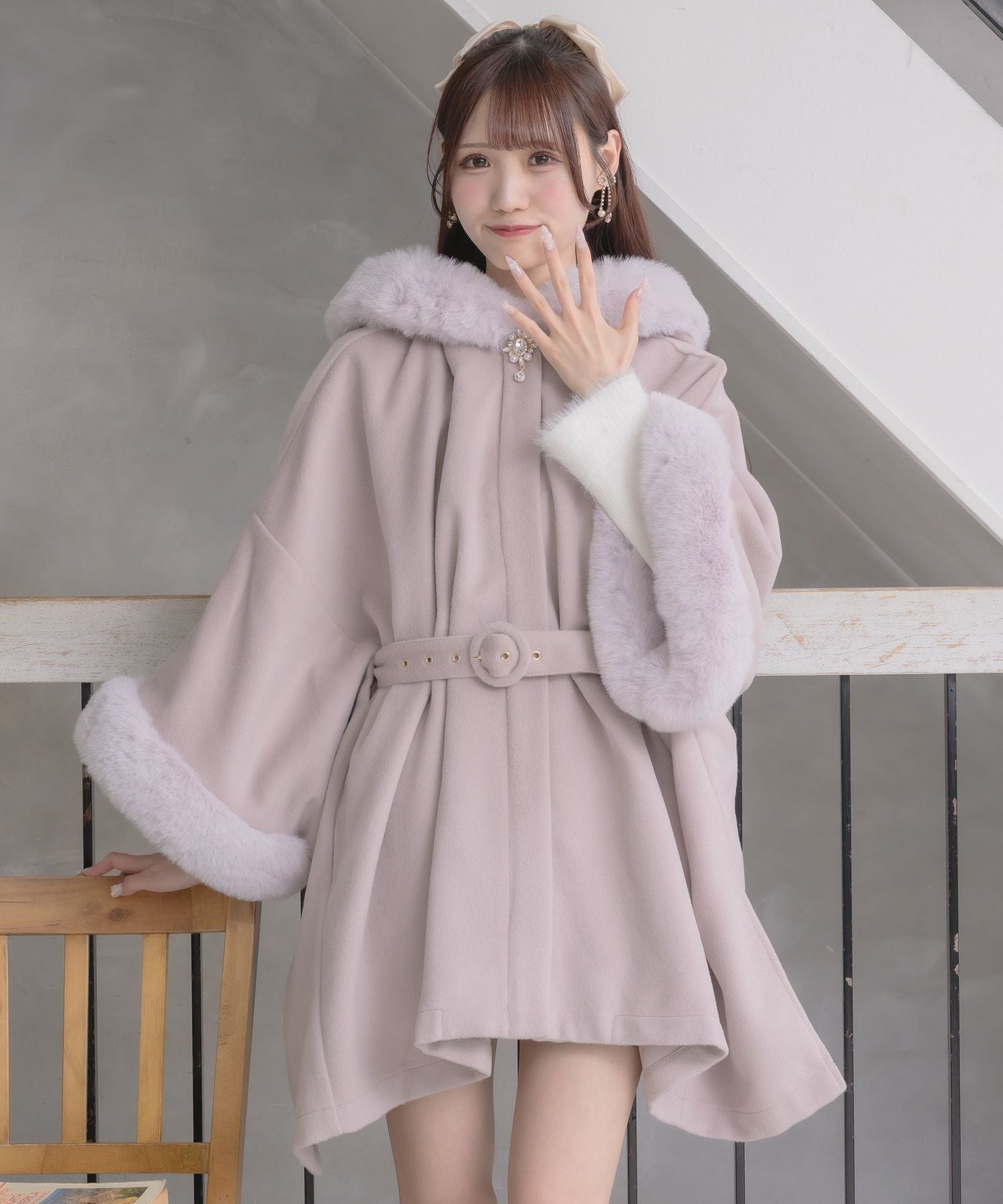 ファーケープコート | Rlab store