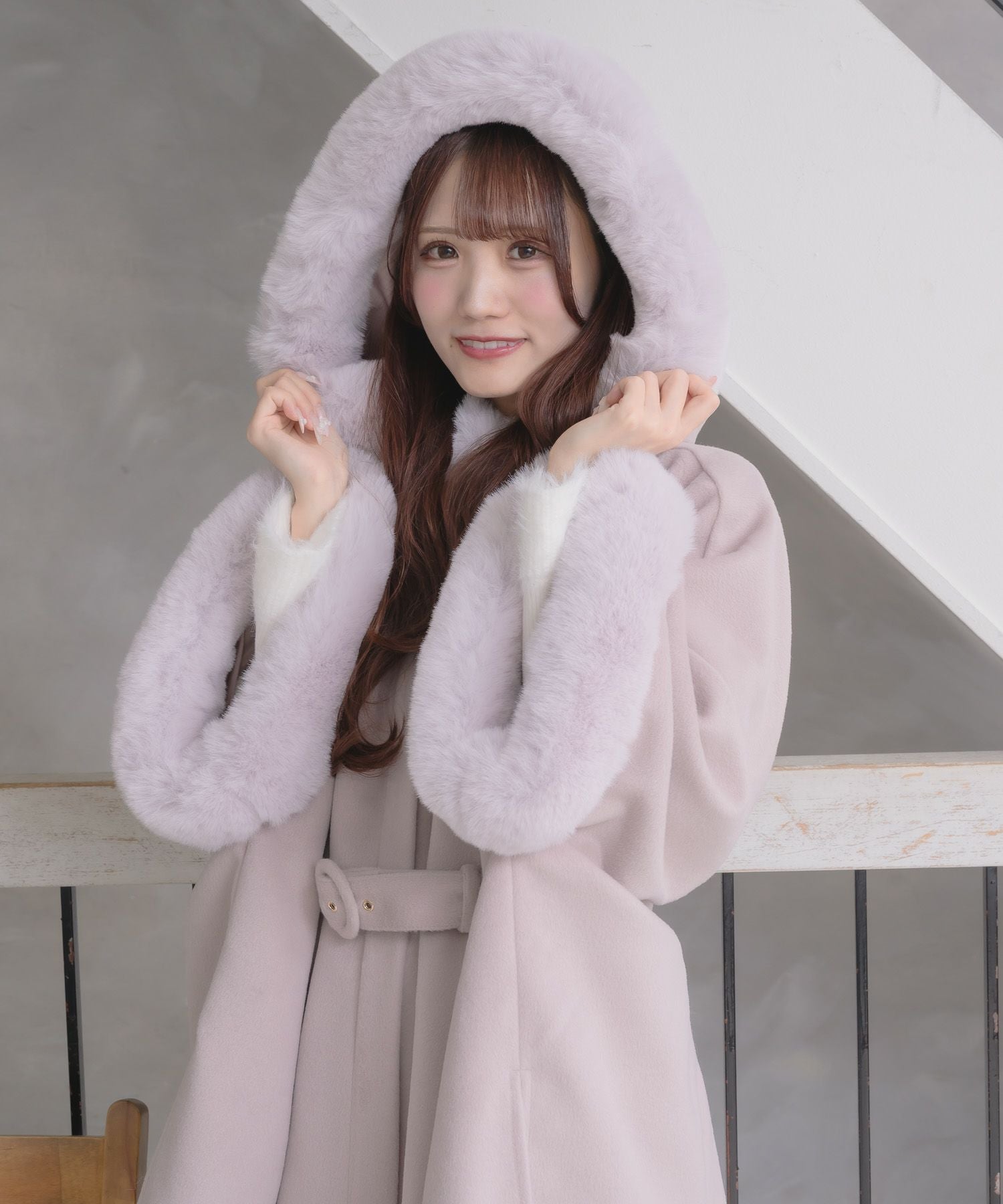 ファーケープコート | Rlab store