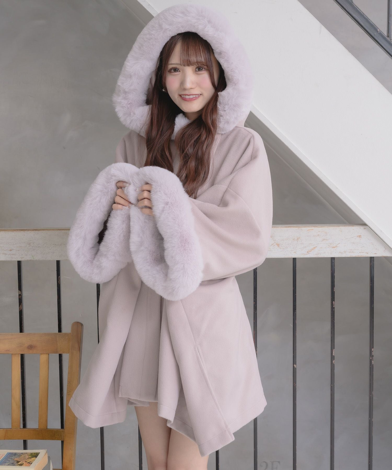 ファーケープコート | Rlab store