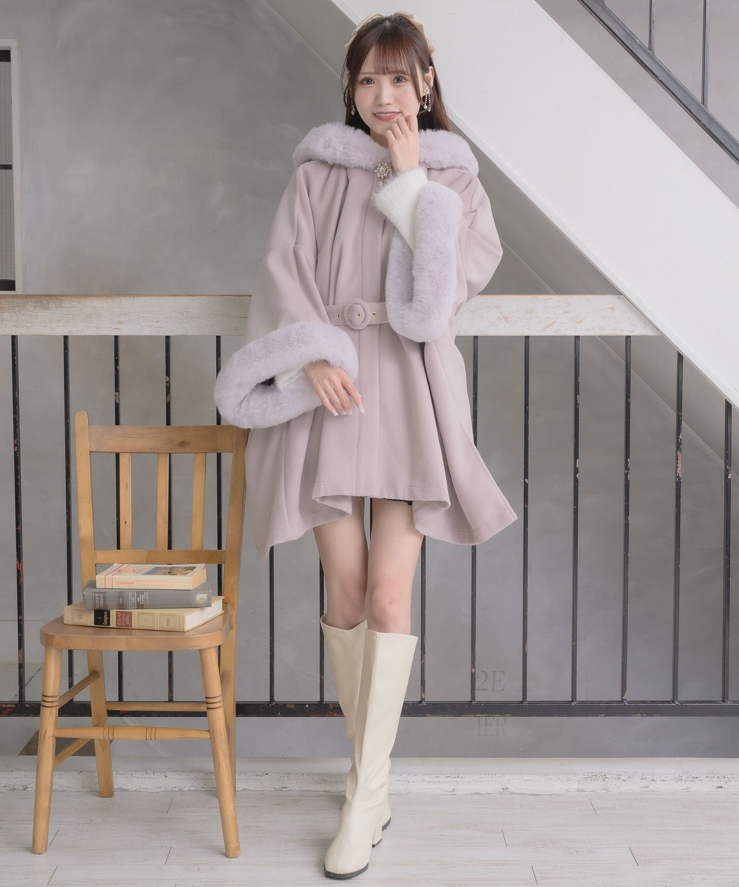 ファーケープコート | Rlab store