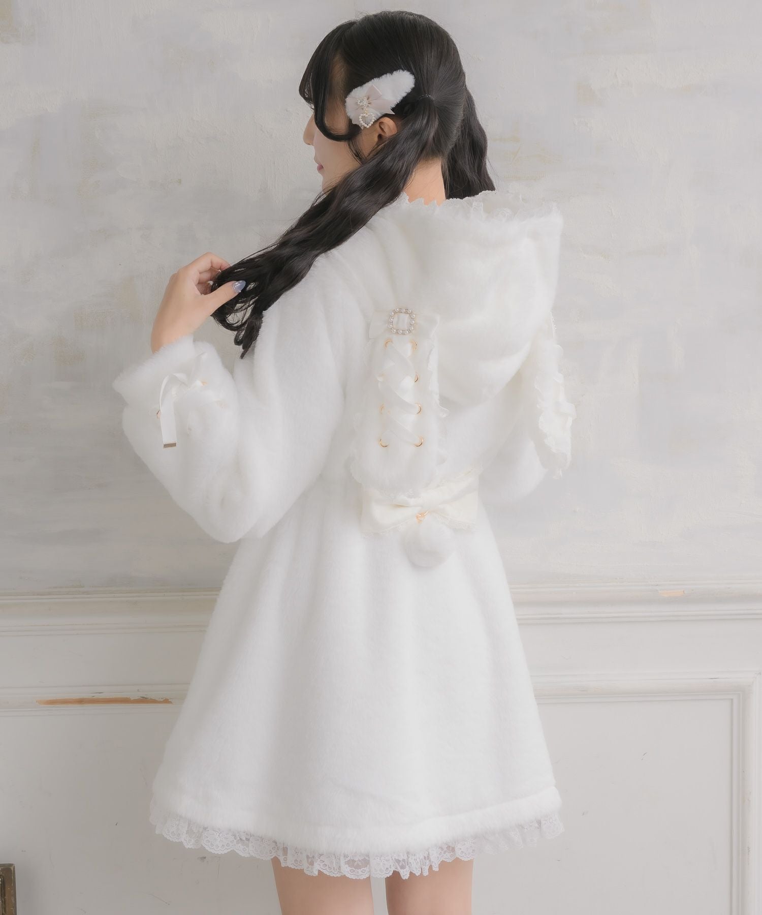 うさ耳ファーコート | Rlab store