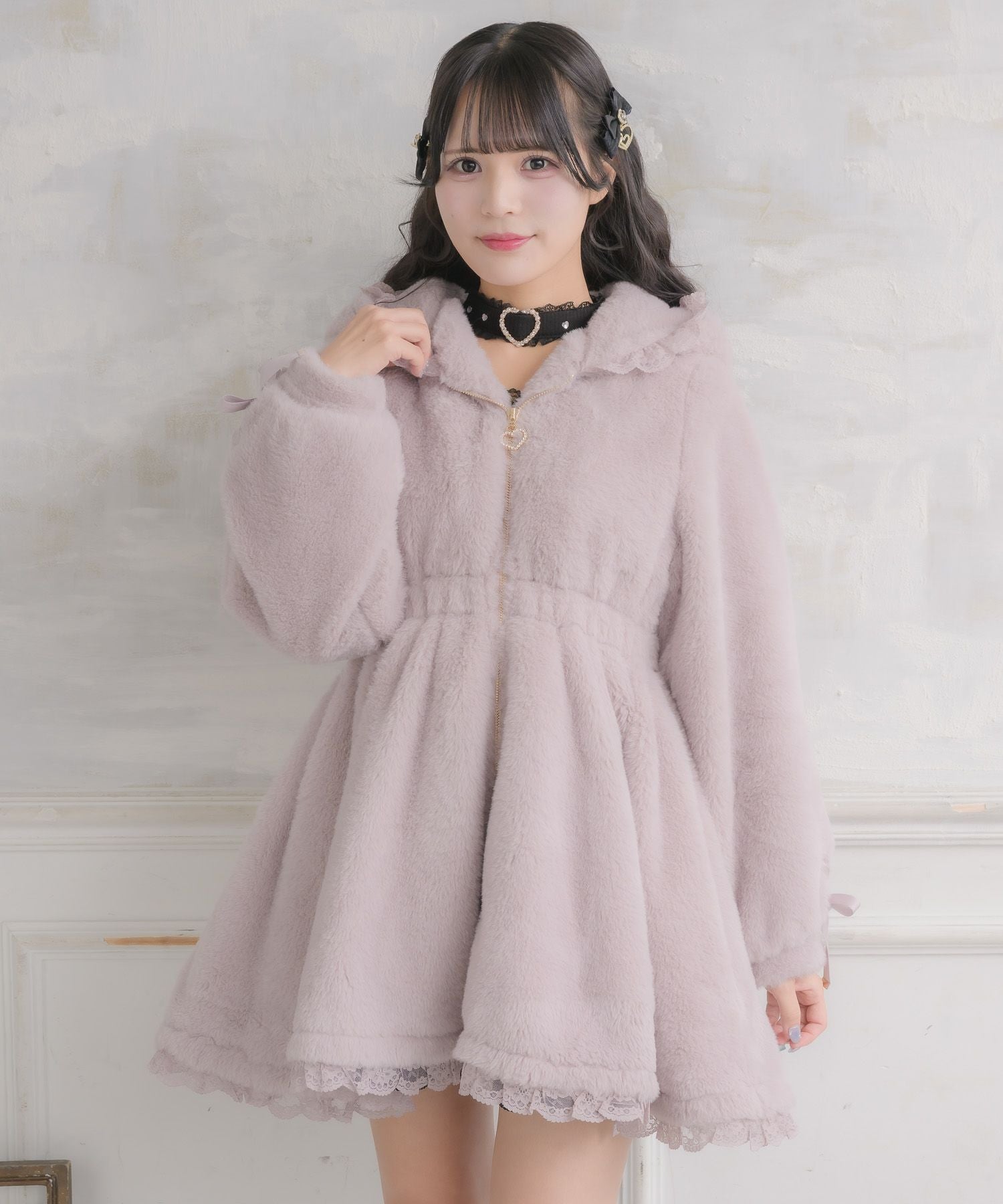 うさ耳ファーコート | Rlab store