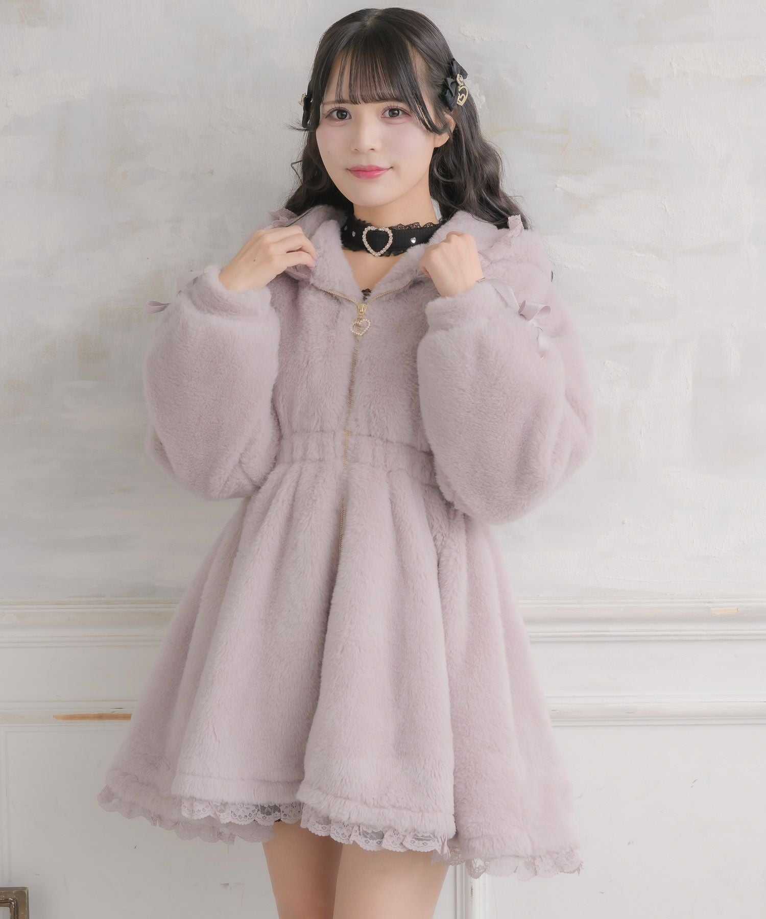 うさ耳ファーコート | Rlab store