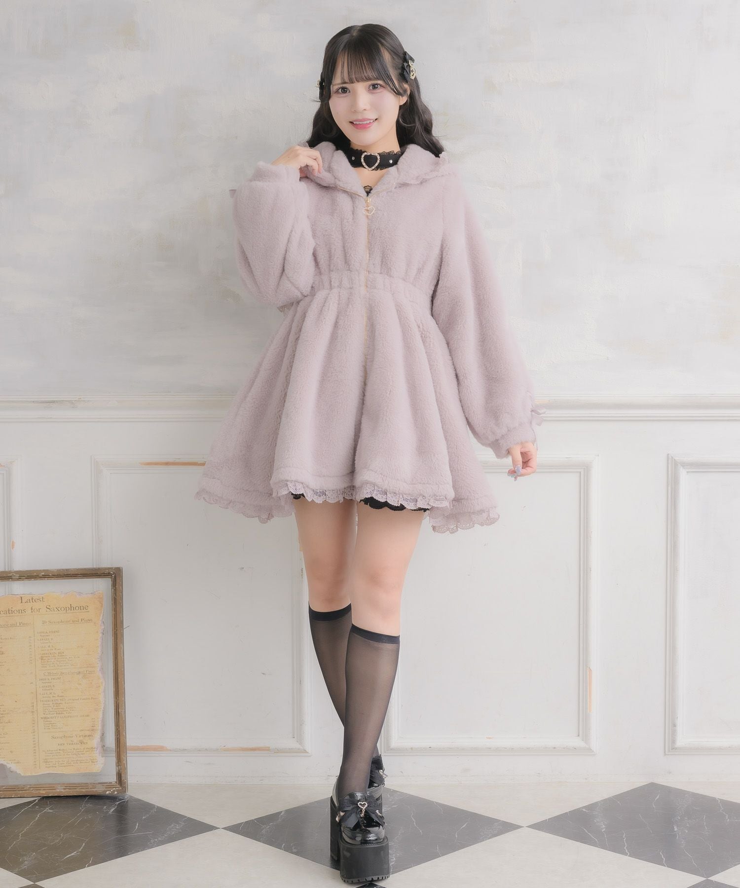 うさ耳ファーコート | Rlab store