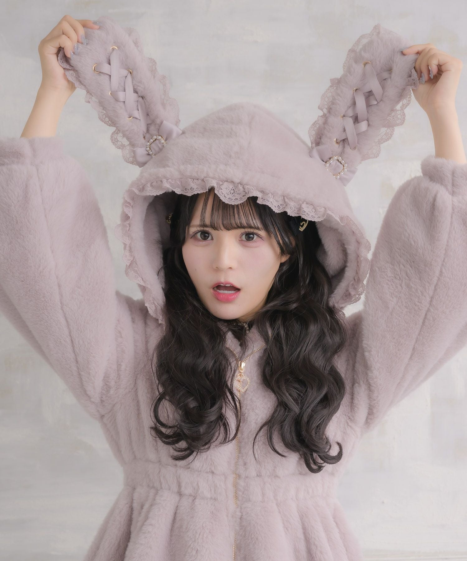 うさ耳ファーコート | Rlab store