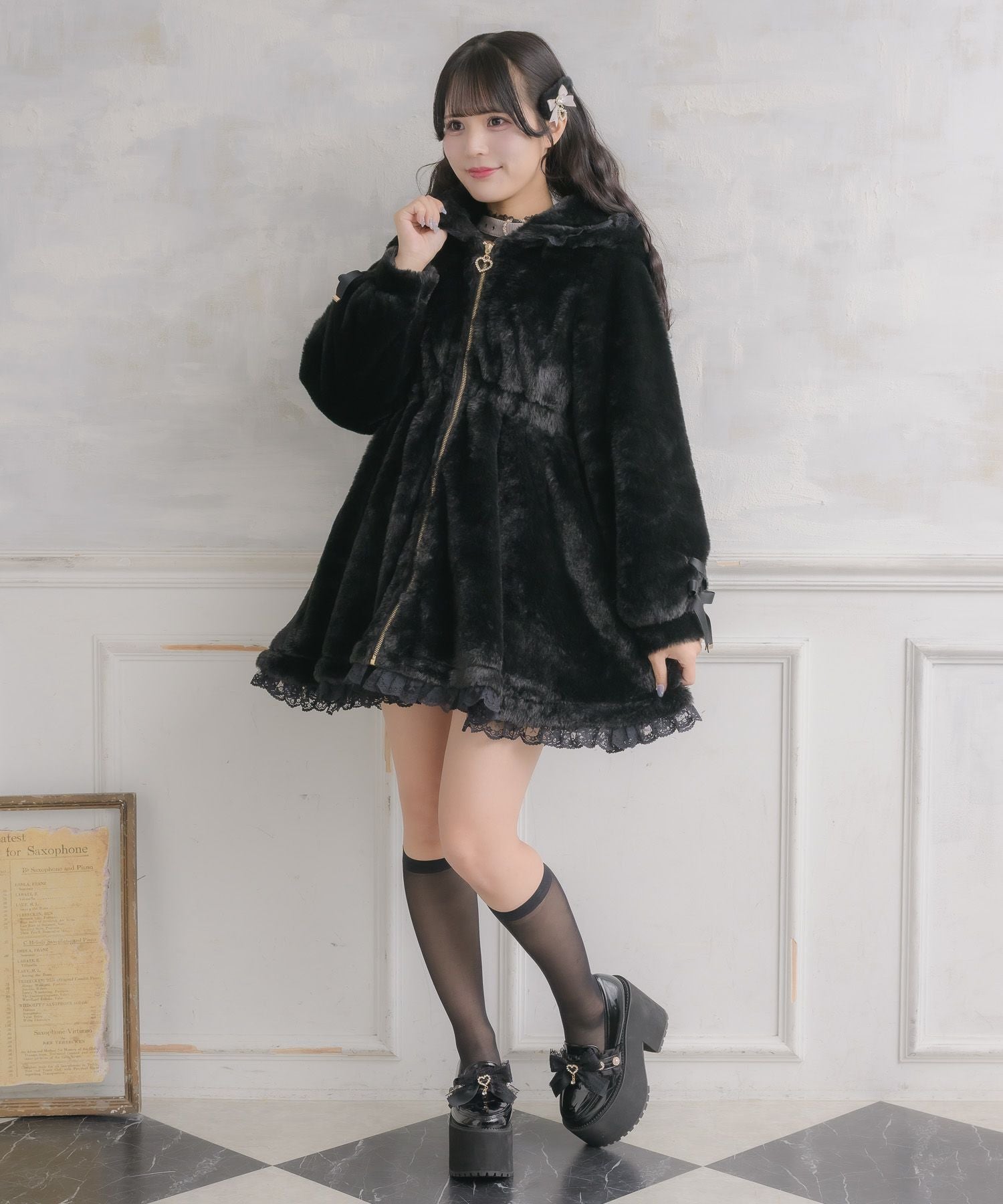 うさ耳ファーコート | Rlab store