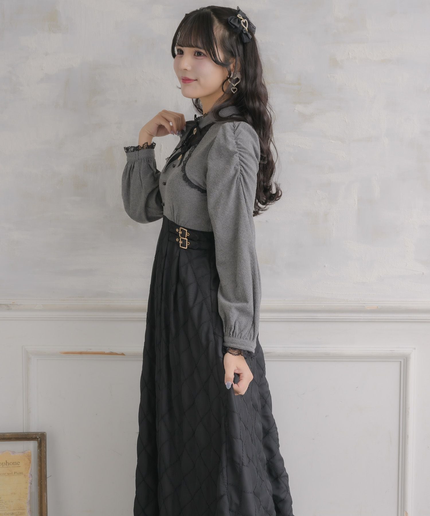 シアーフレアドッキングロングワンピース | Rlab store