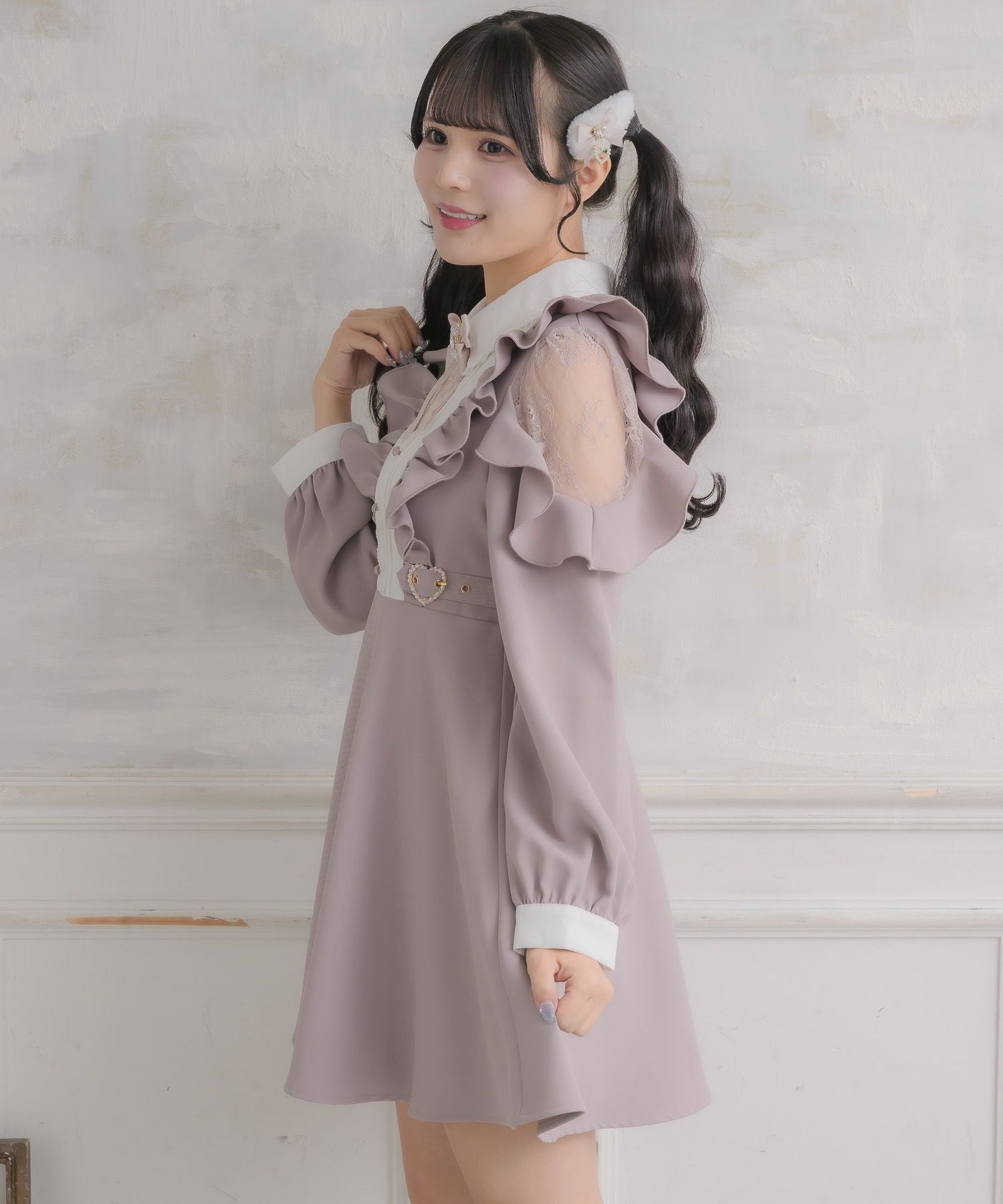 リボン付ファークリップセット | Rlab store
