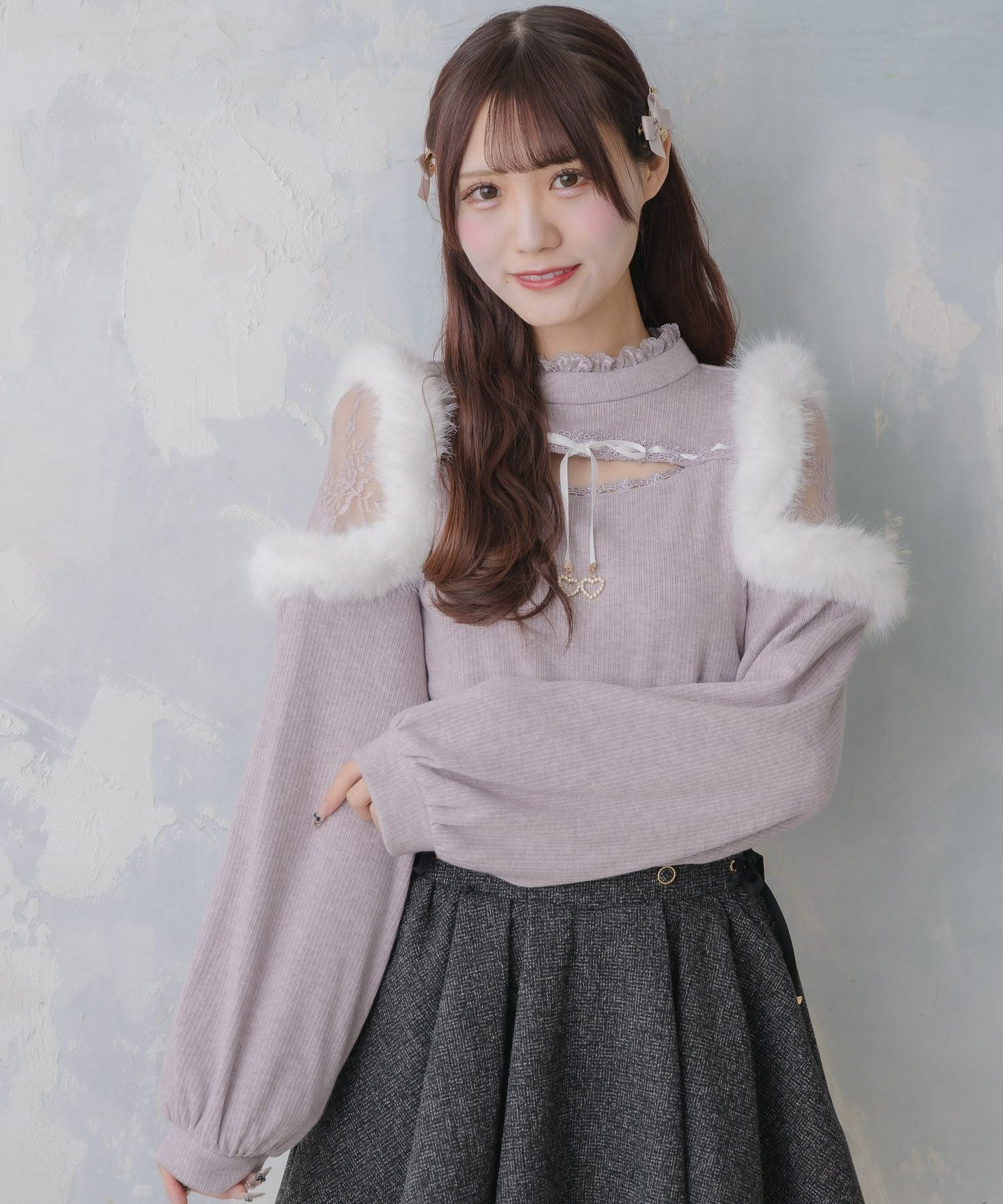ROJITA ロジータ ファーショルダートップス ファーショルダートップス | Rlab store