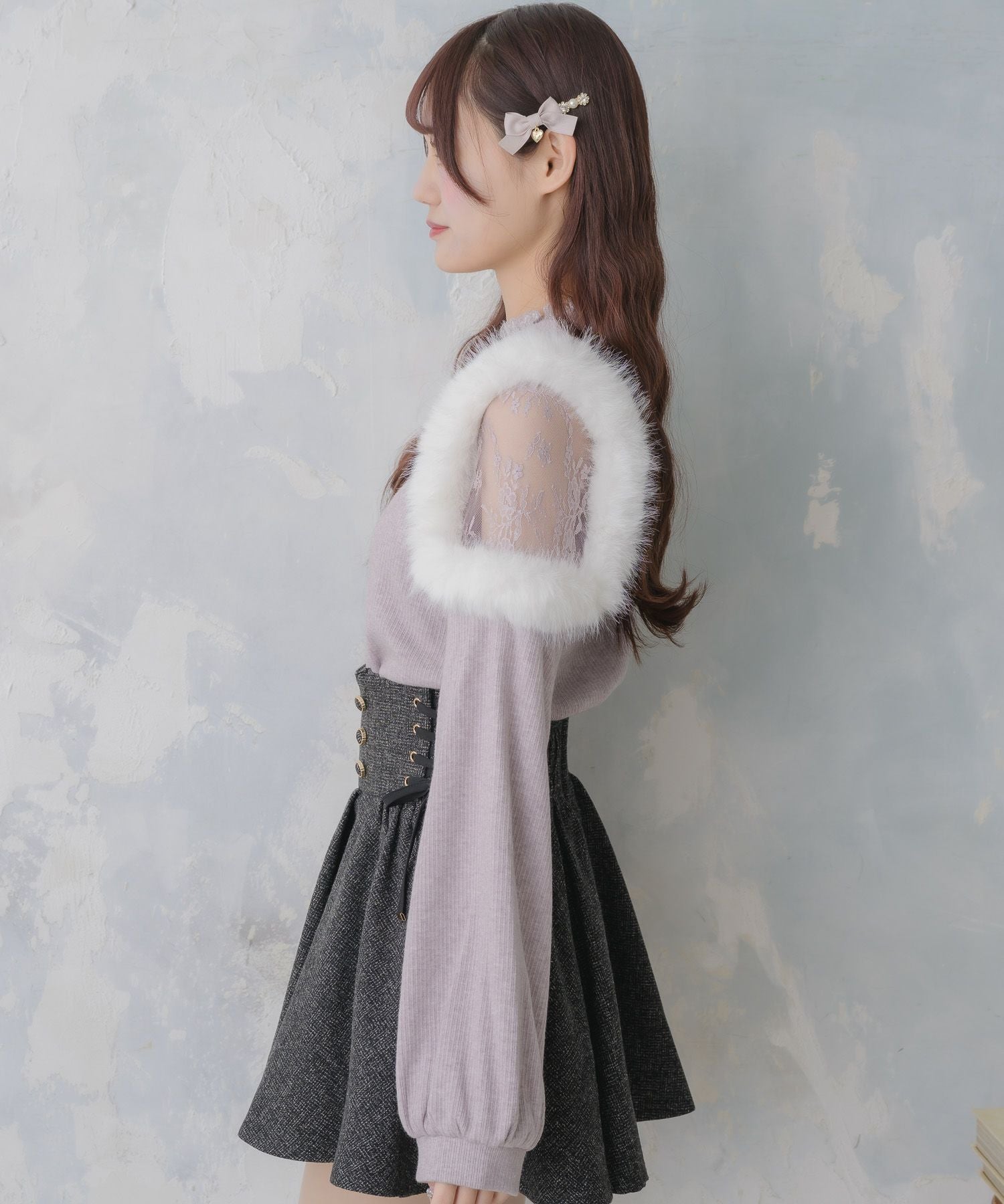 ファーショルダートップス | Rlab store