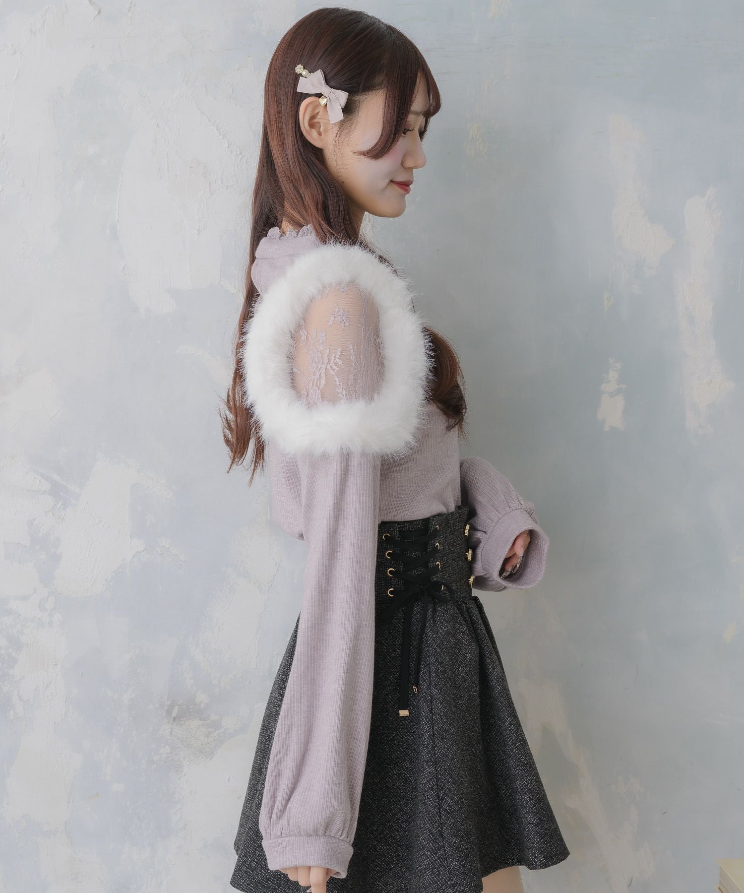 ROJITA ロジータ ファーショルダートップス ファーショルダートップス | Rlab store
