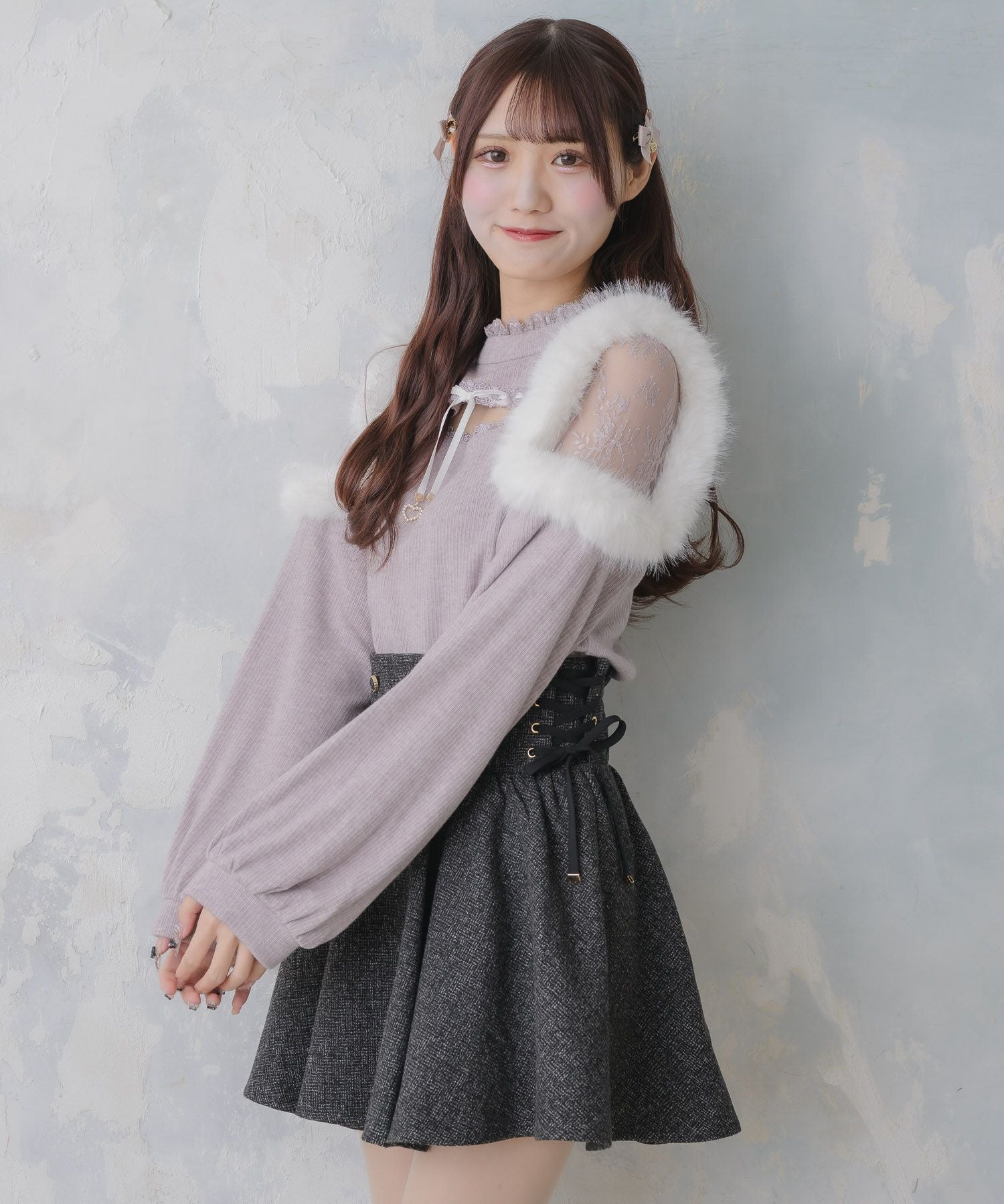 ROJITA ロジータ ファーショルダートップス ファーショルダートップス | Rlab store