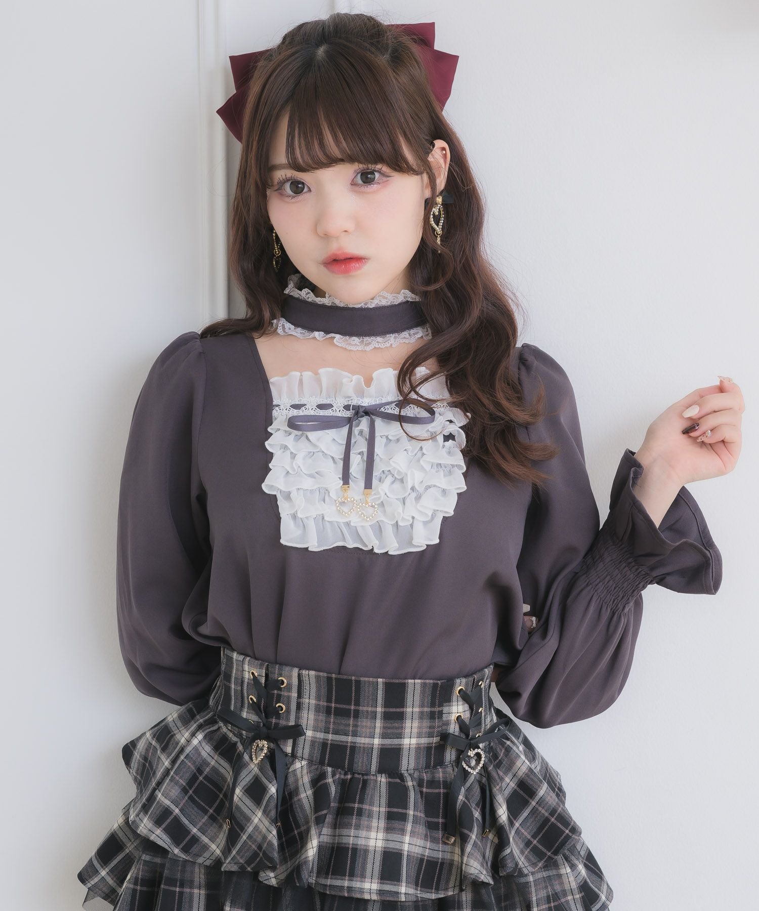 メイドライクフリルトップス | Rlab store