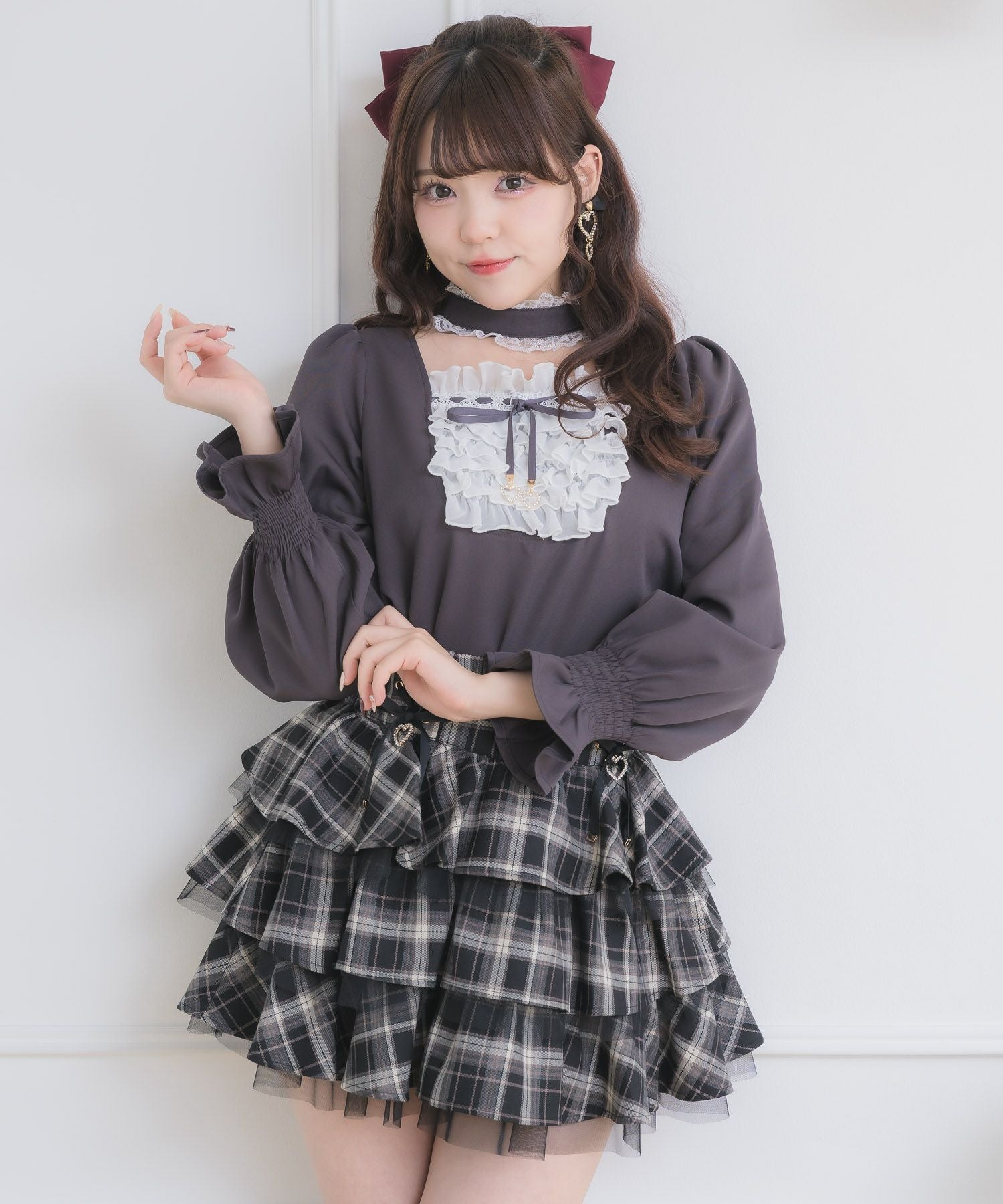 メイドライクフリルトップス | Rlab store