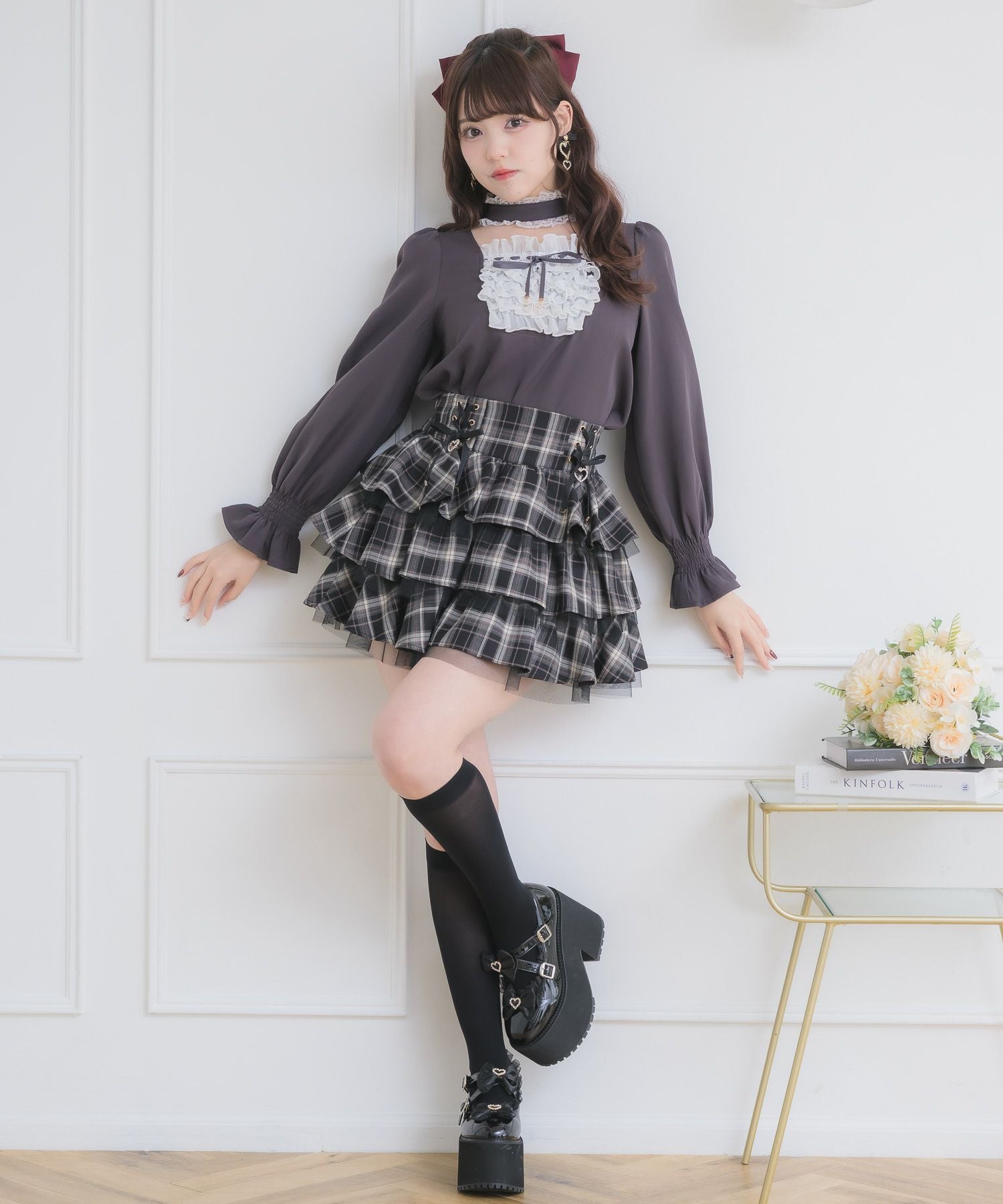 メイドライクフリルトップス | Rlab store