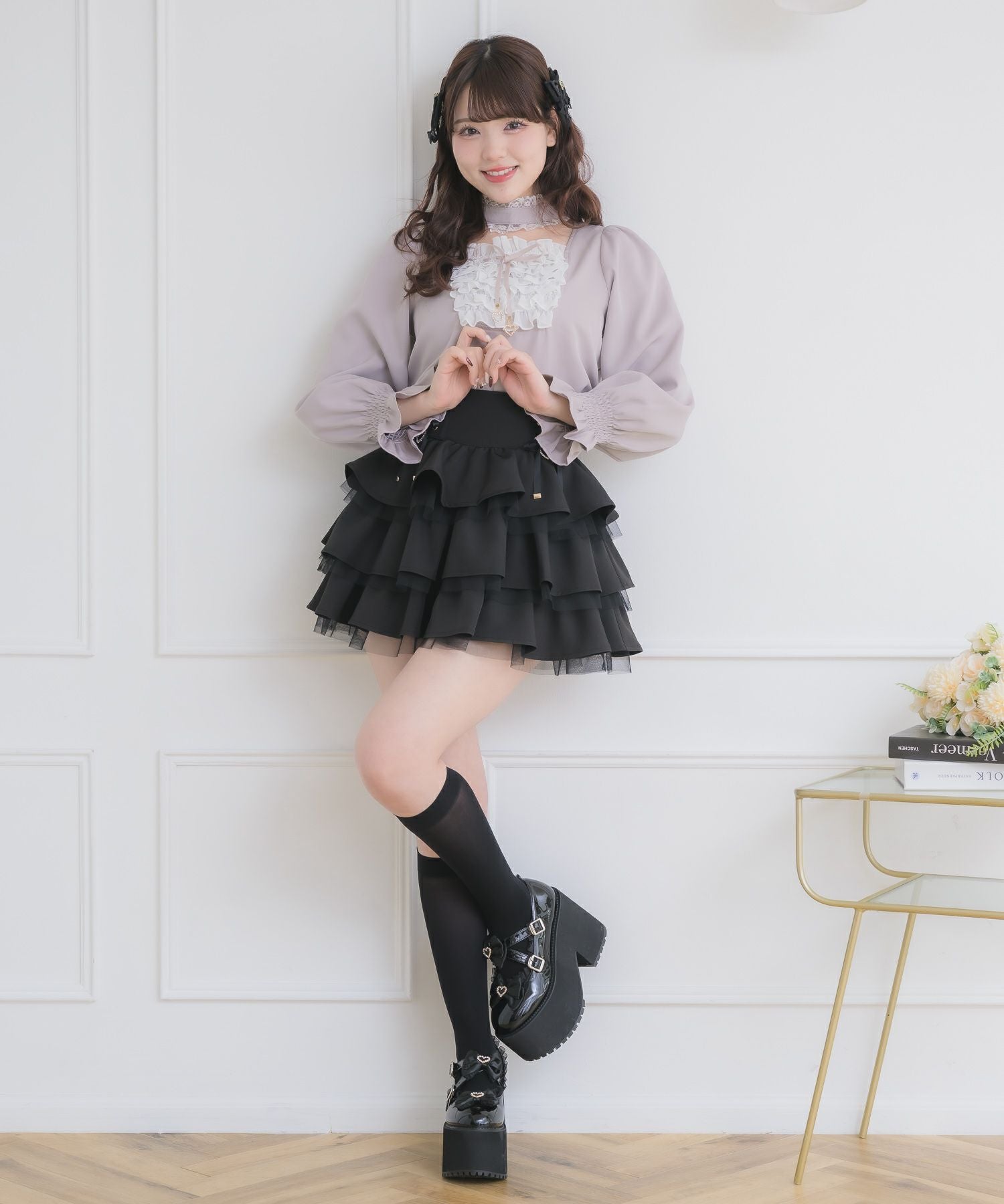 メイドライクフリルトップス | Rlab store
