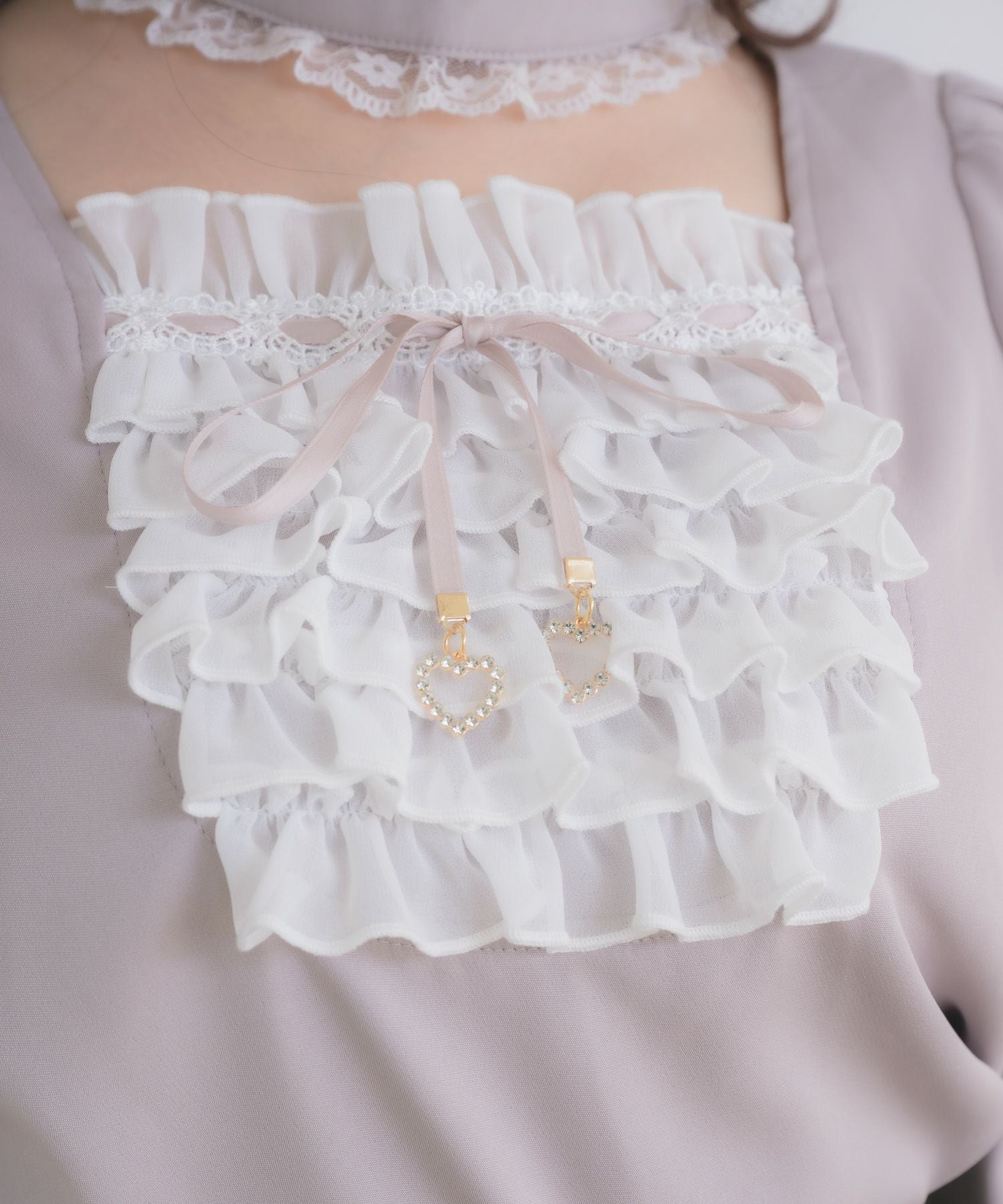 メイドライクフリルトップス | Rlab store
