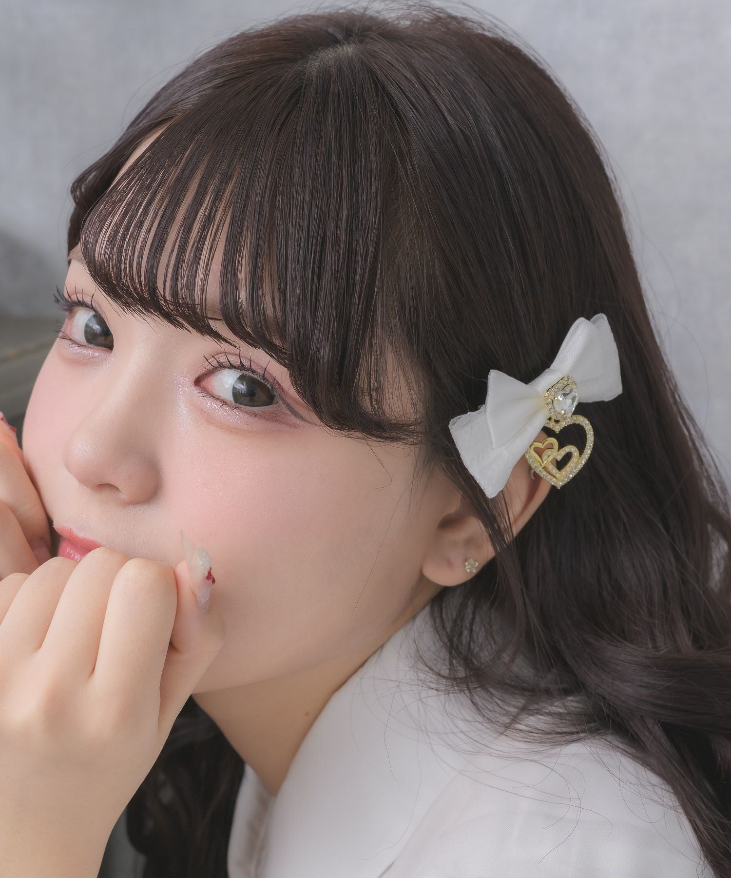 ジュエルハートリボンクリップセット | Rlab store