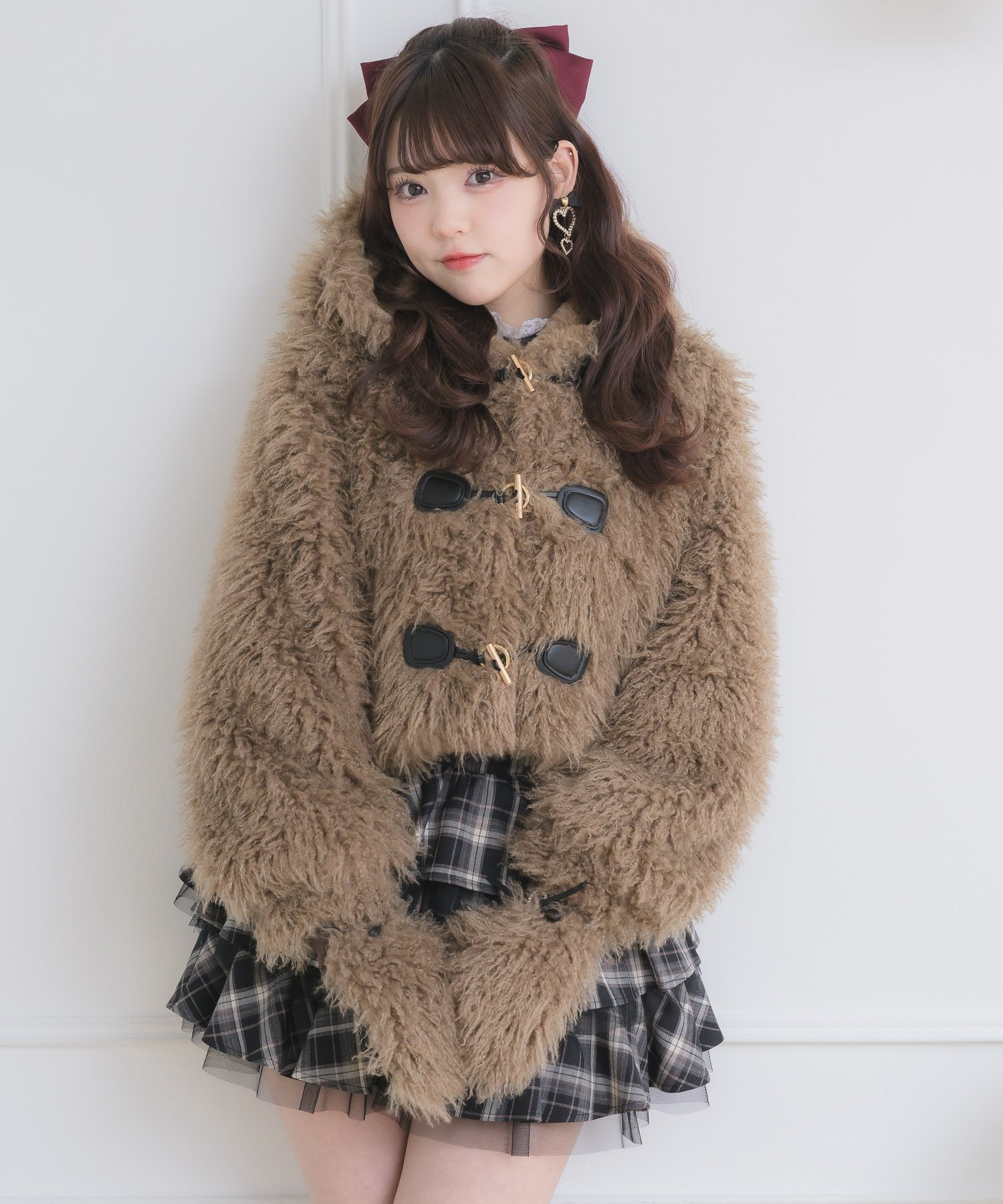 ミトン付きプードルファーコート | Rlab store