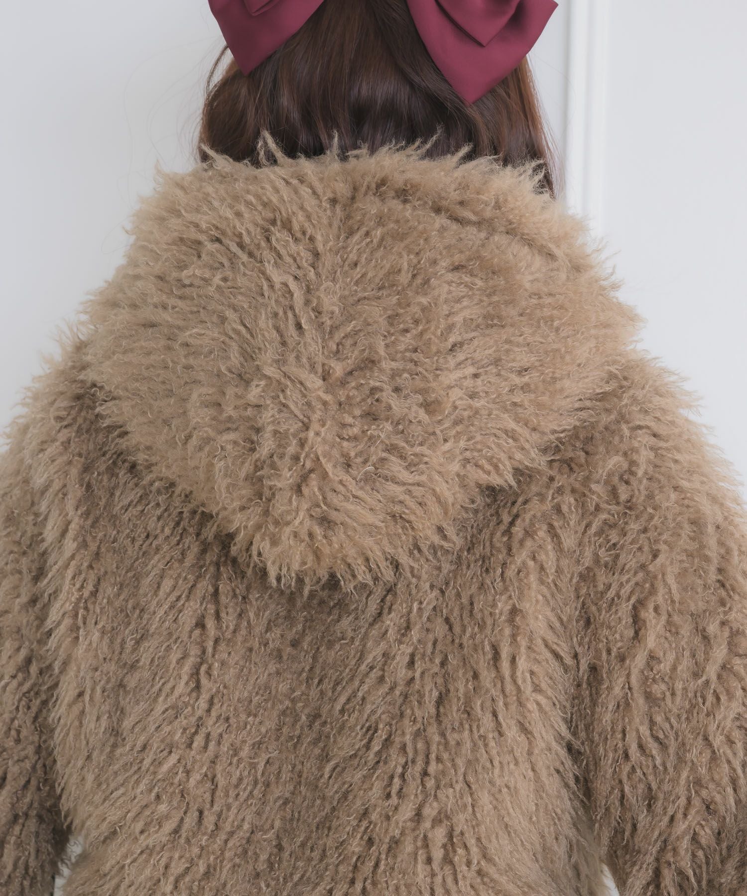 ミトン付きプードルファーコート | Rlab store