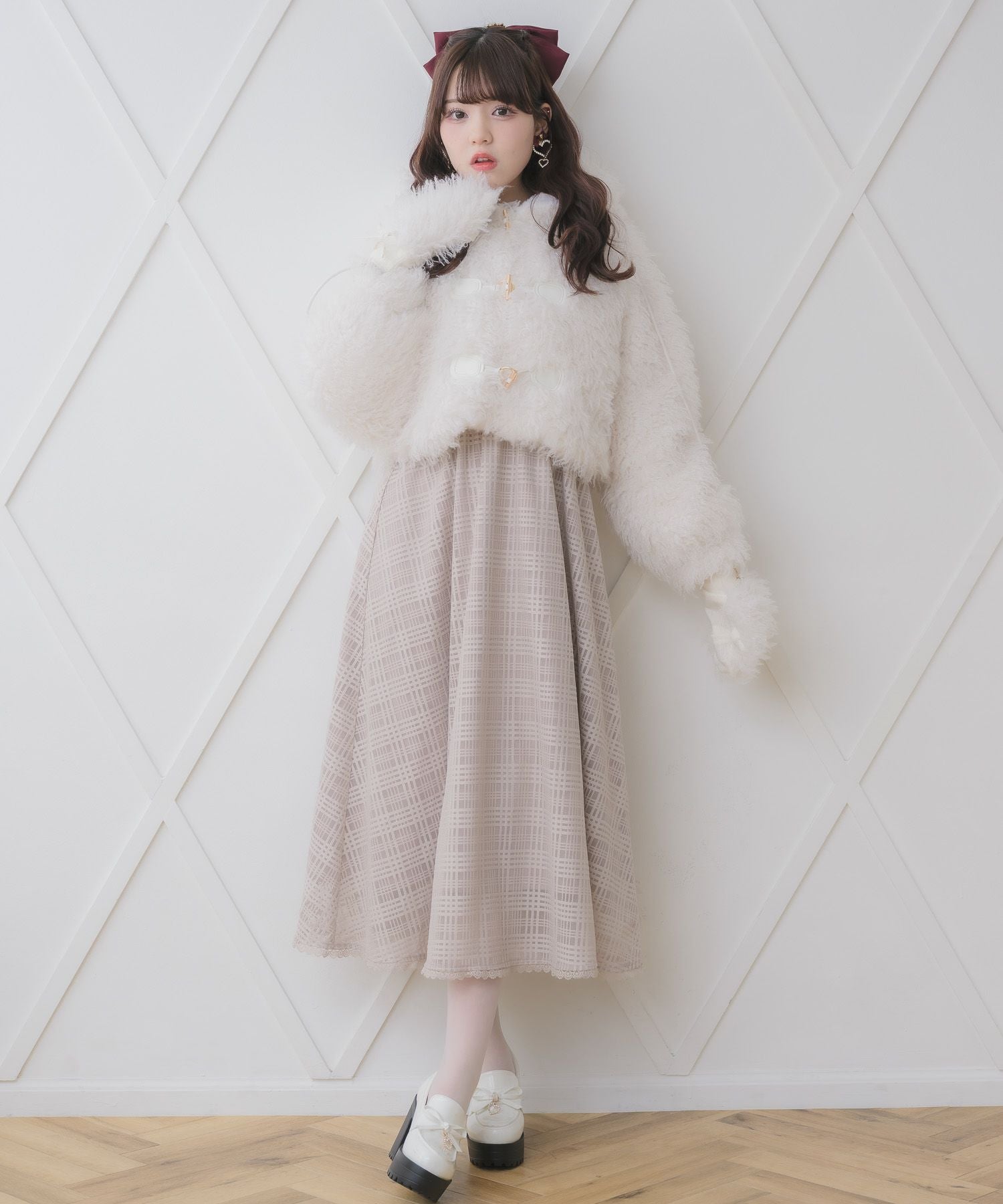 ミトン付きプードルファーコート | Rlab store