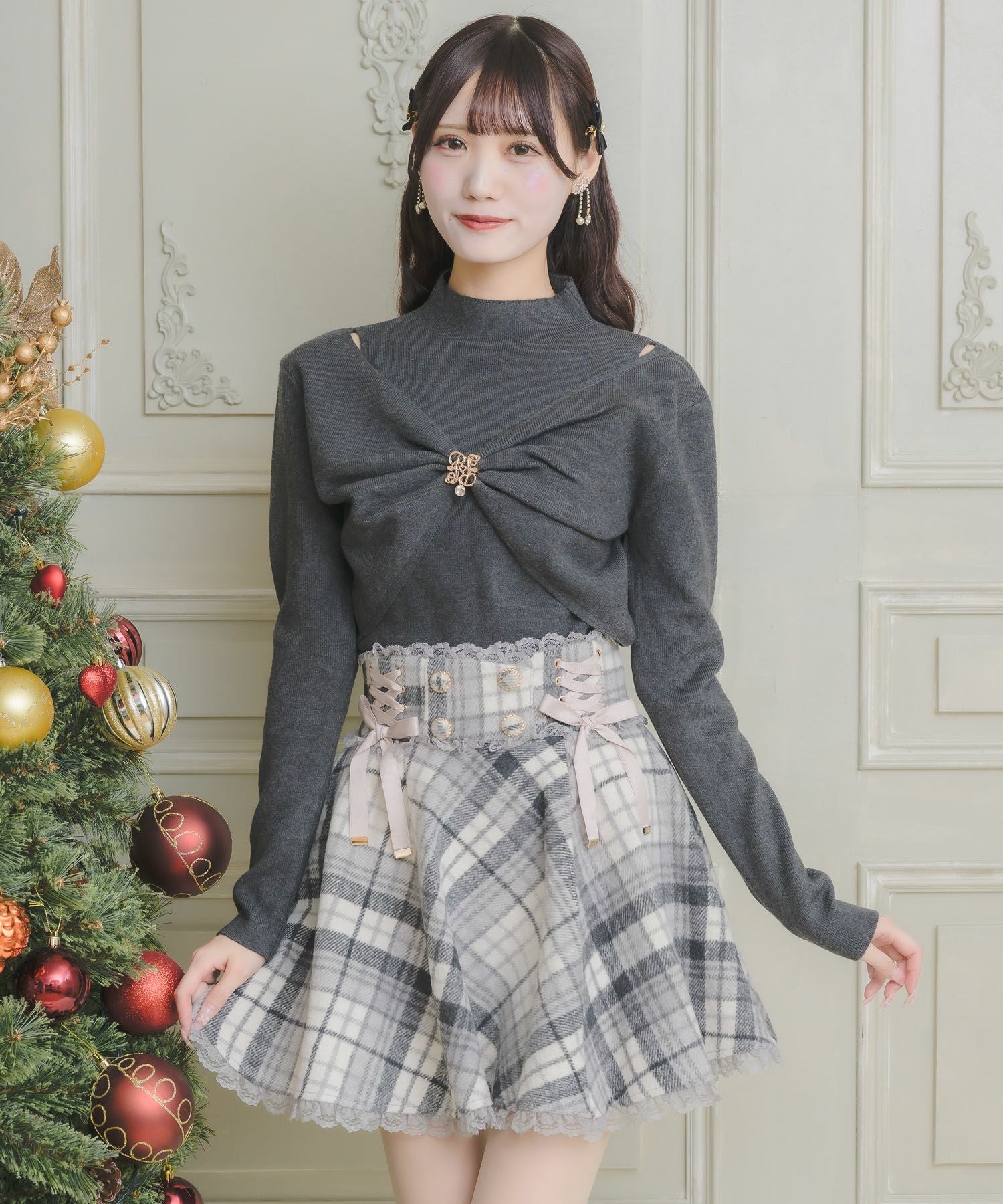 ブローチリボンニット | Rlab store