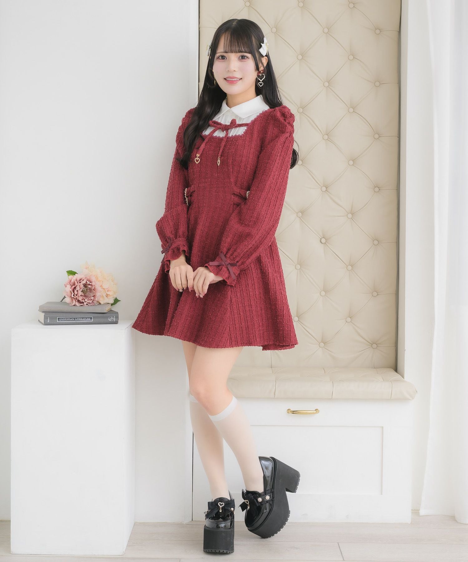 レイヤードラメツイードワンピース | Rlab store