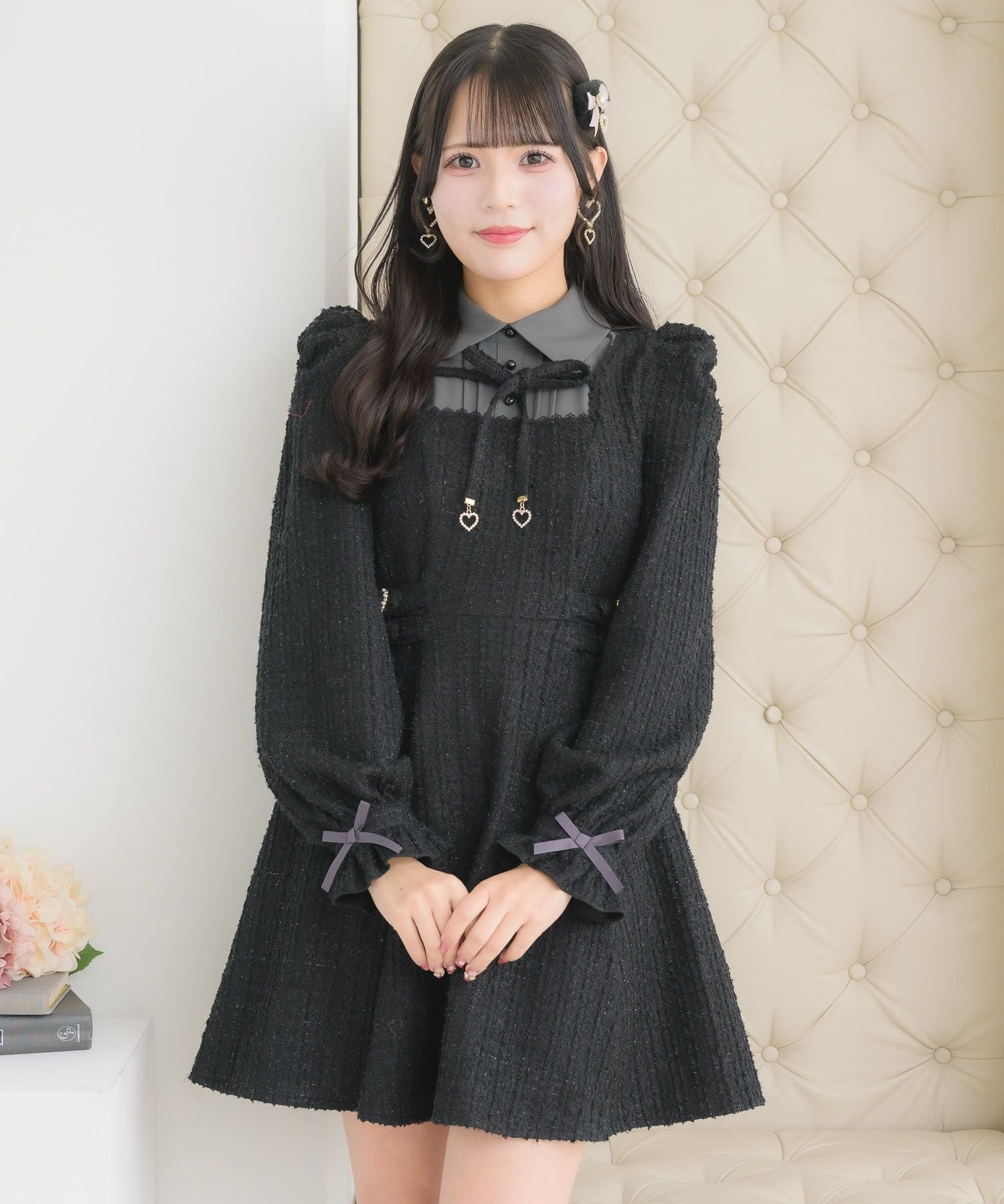 レイヤードラメツイードワンピース | Rlab store
