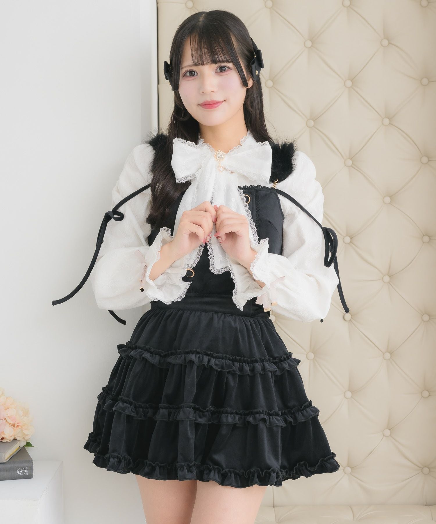 ベロアビスチェ＋スカートセットアップ | Rlab store