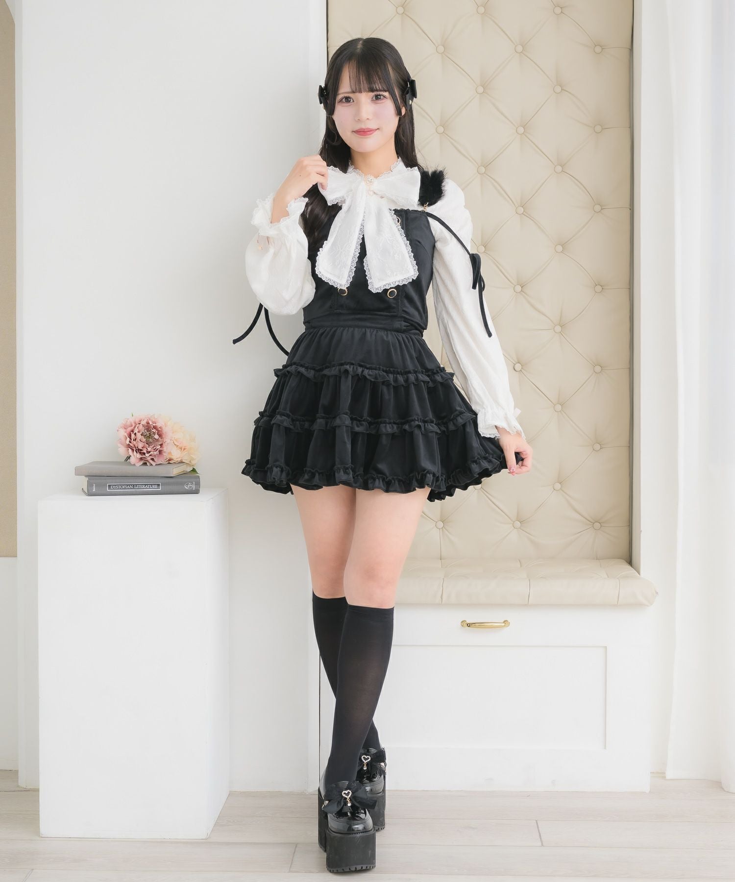 ベロアビスチェ＋スカートセットアップ | Rlab store