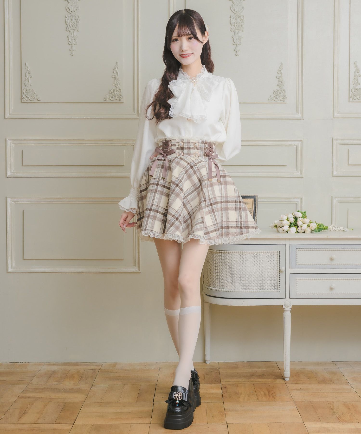 チェックミニスカート | Rlab store