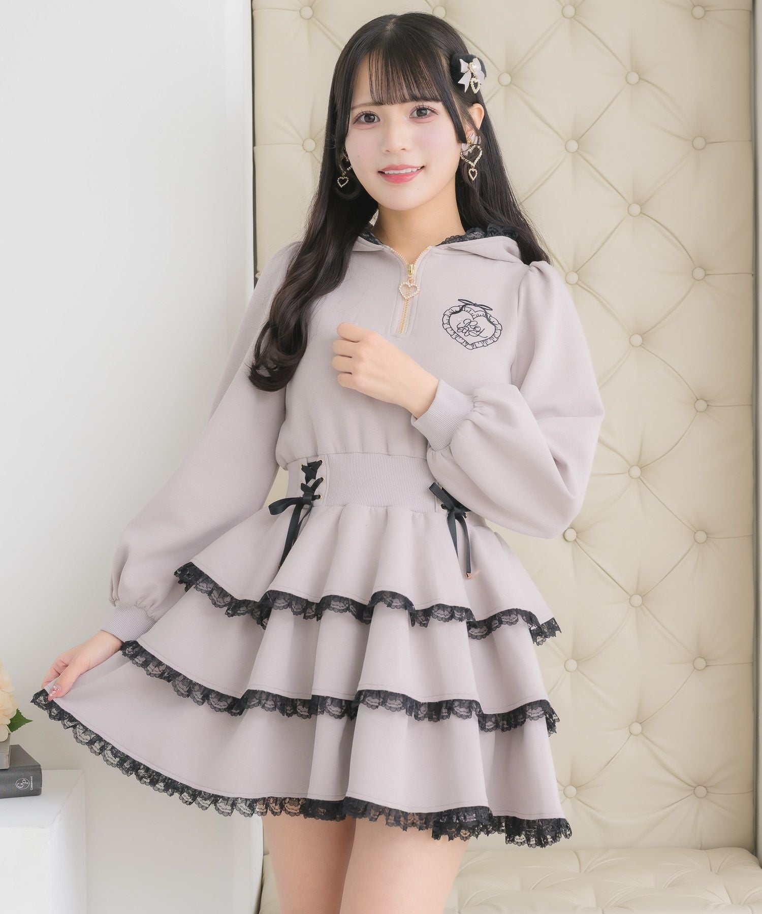 ティアードスウェットワンピース | Rlab store