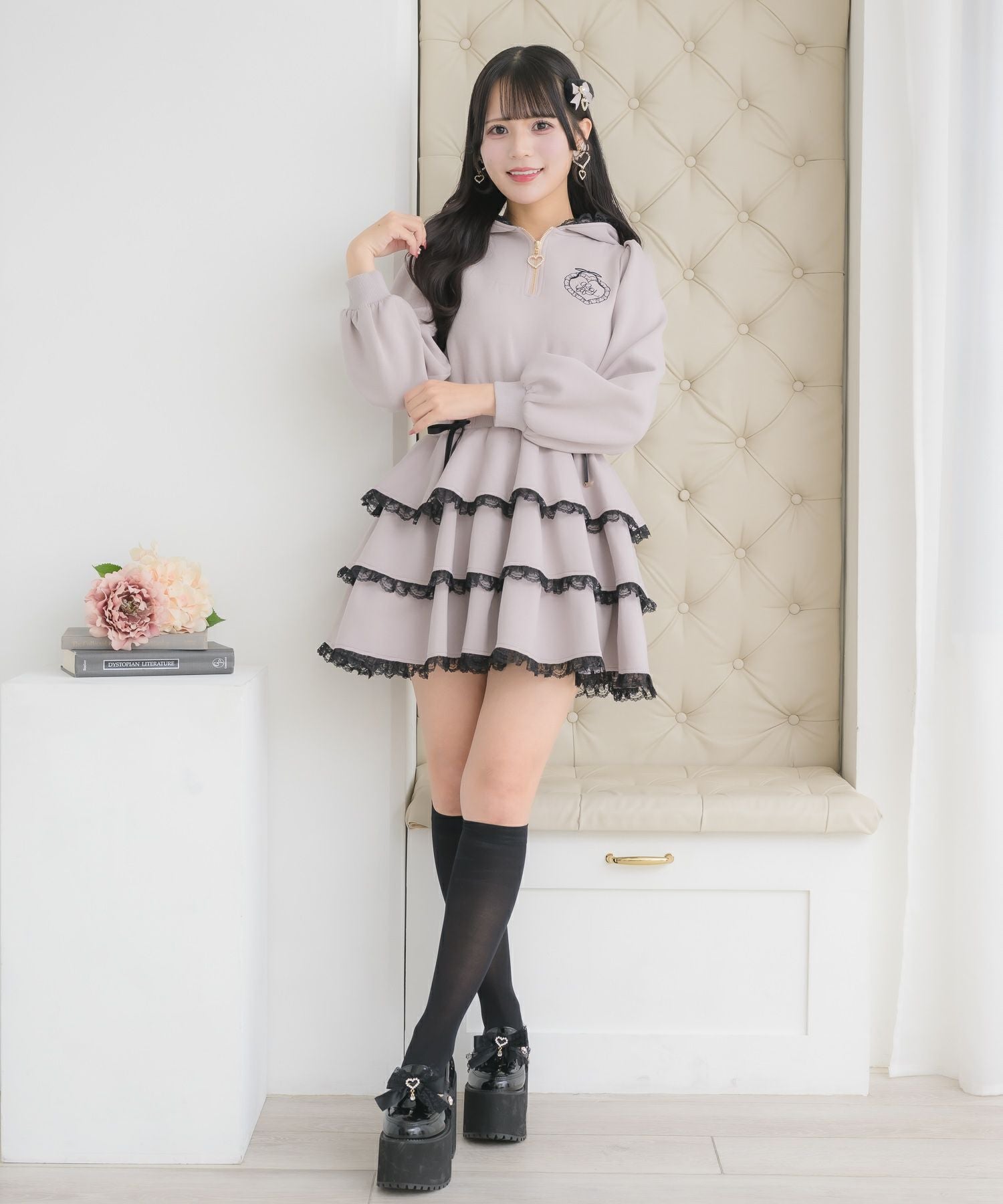 ティアードスウェットワンピース | Rlab store