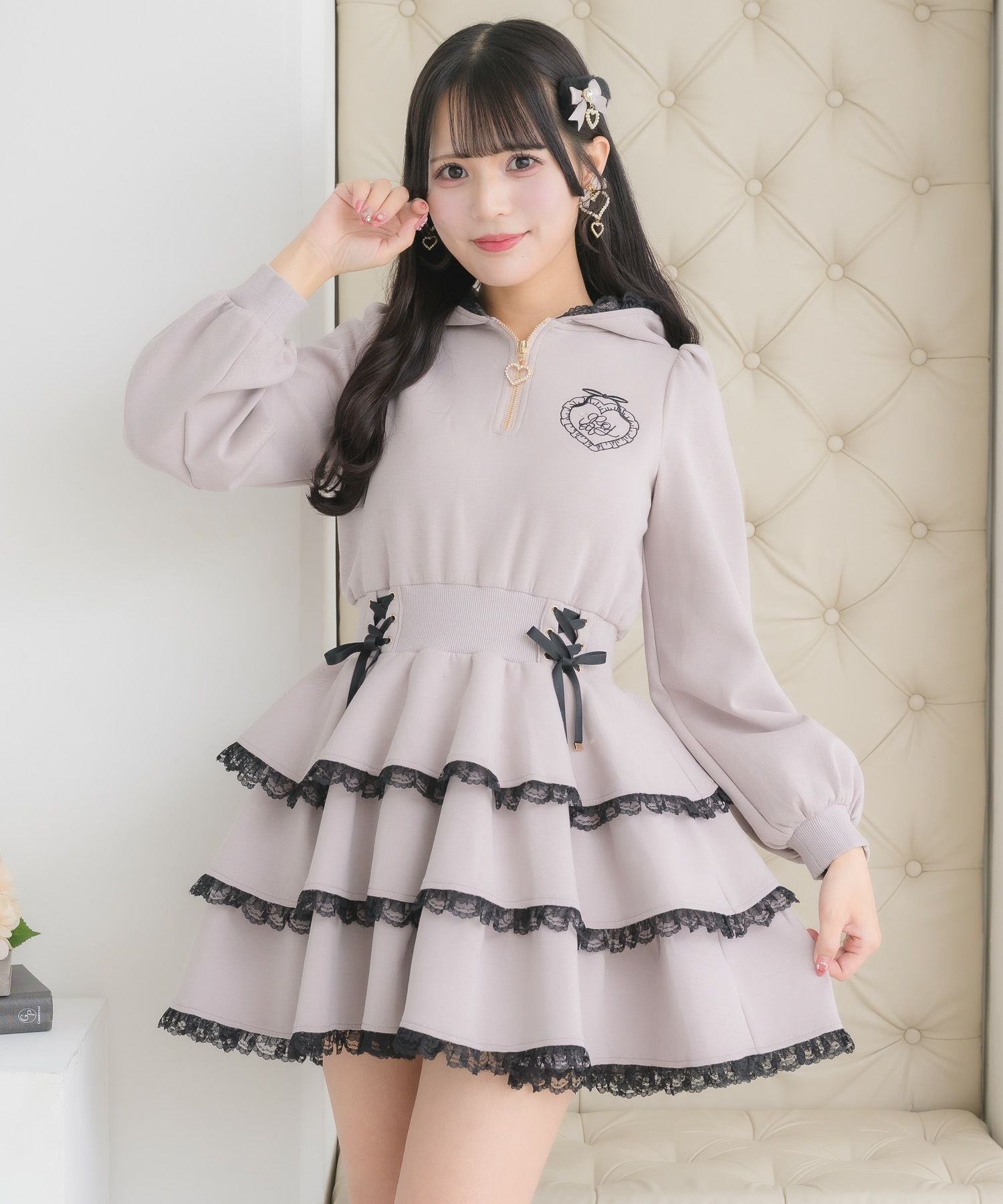 ティアードスウェットワンピース | Rlab store